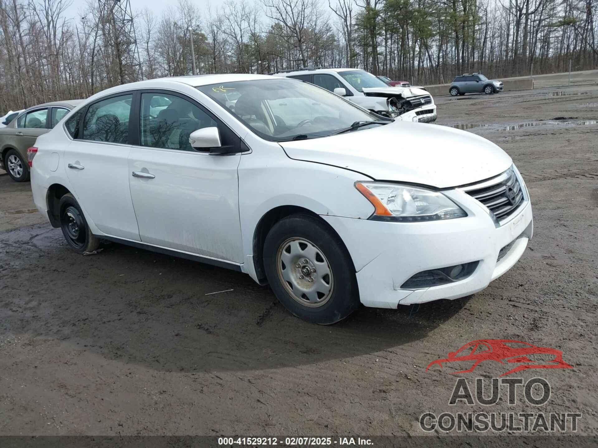 NISSAN SENTRA 2013 - 3N1AB7AP2DL707101