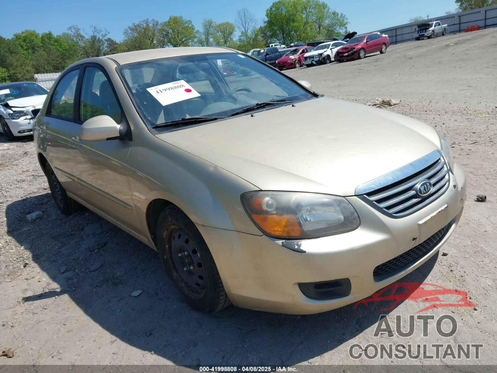 KIA SPECTRA 2009 - KNAFE222495653112