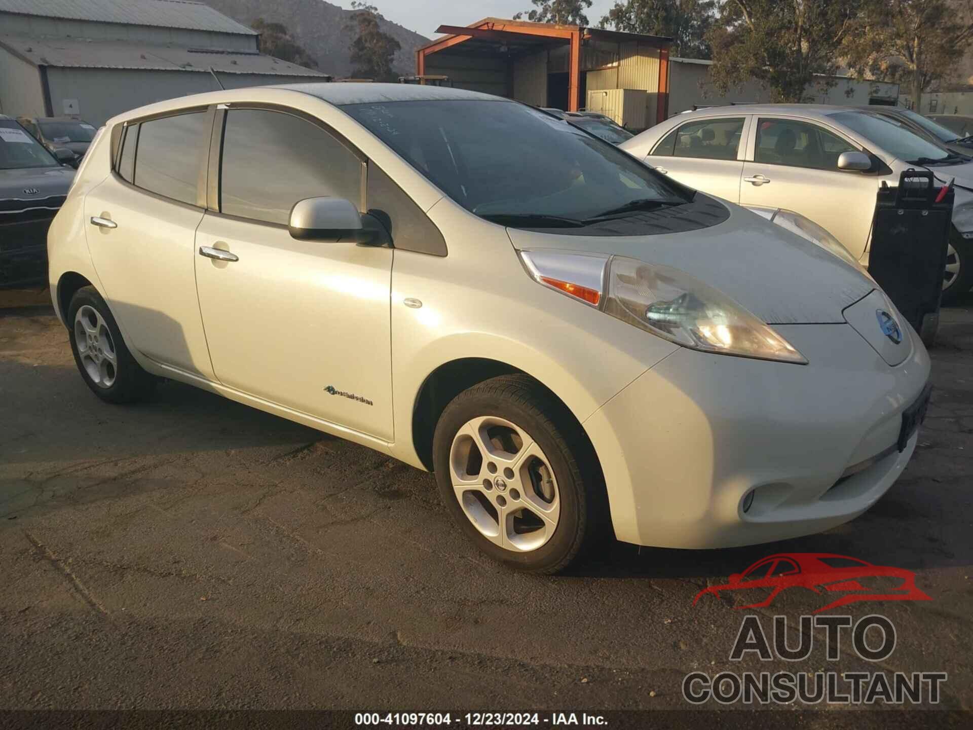 NISSAN LEAF 2011 - JN1AZ0CP8BT006992