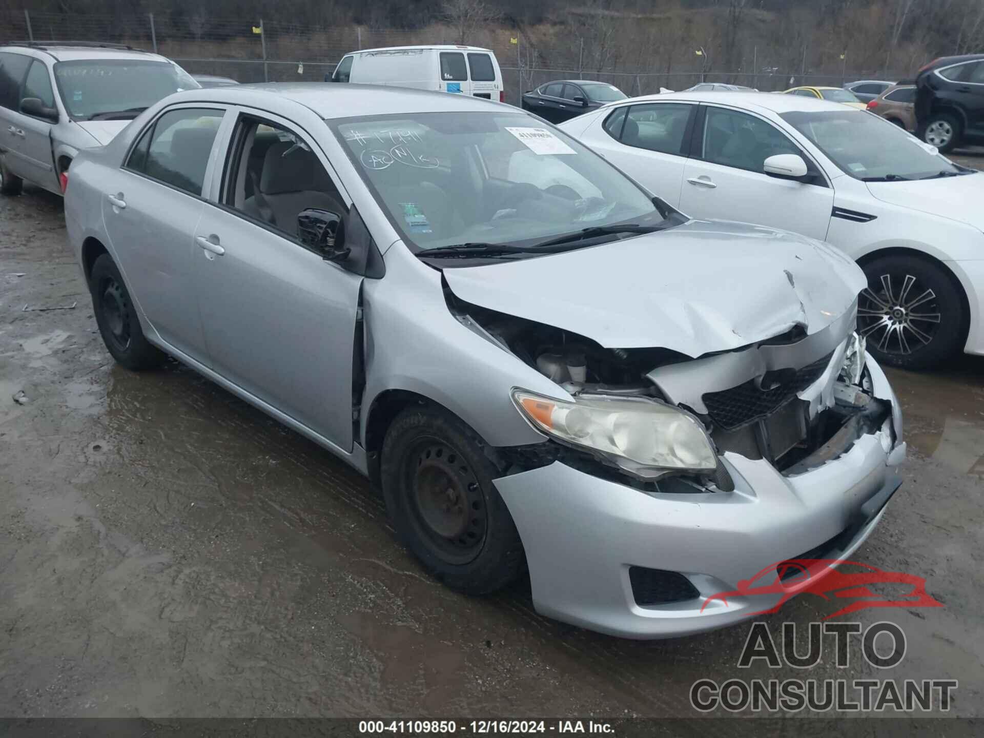 TOYOTA COROLLA 2009 - JTDBL40E199083336