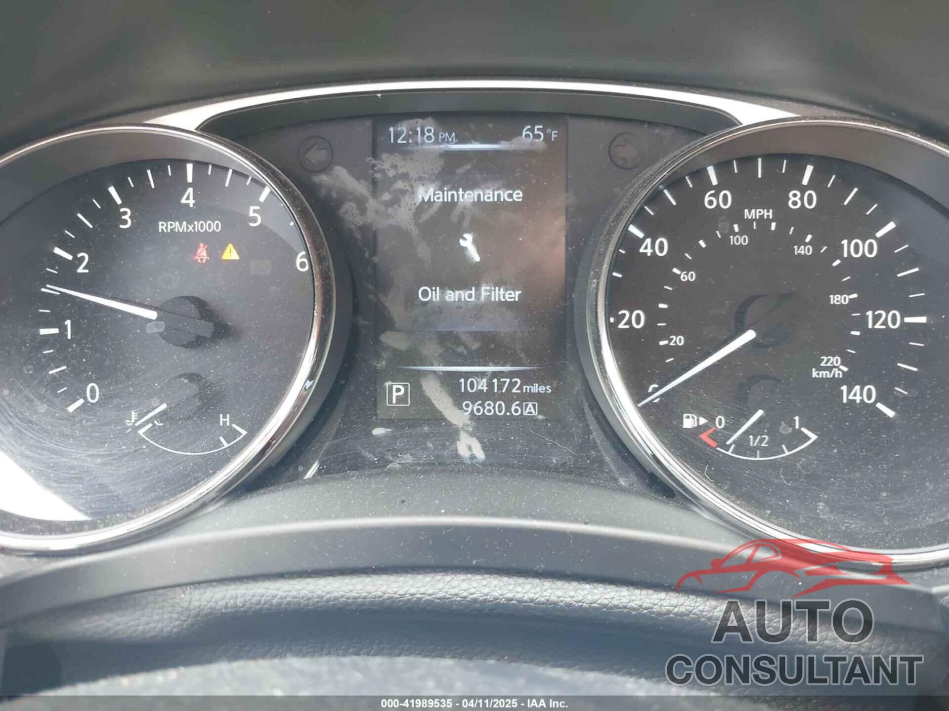 NISSAN ROGUE 2015 - KNMAT2MT9FP518748