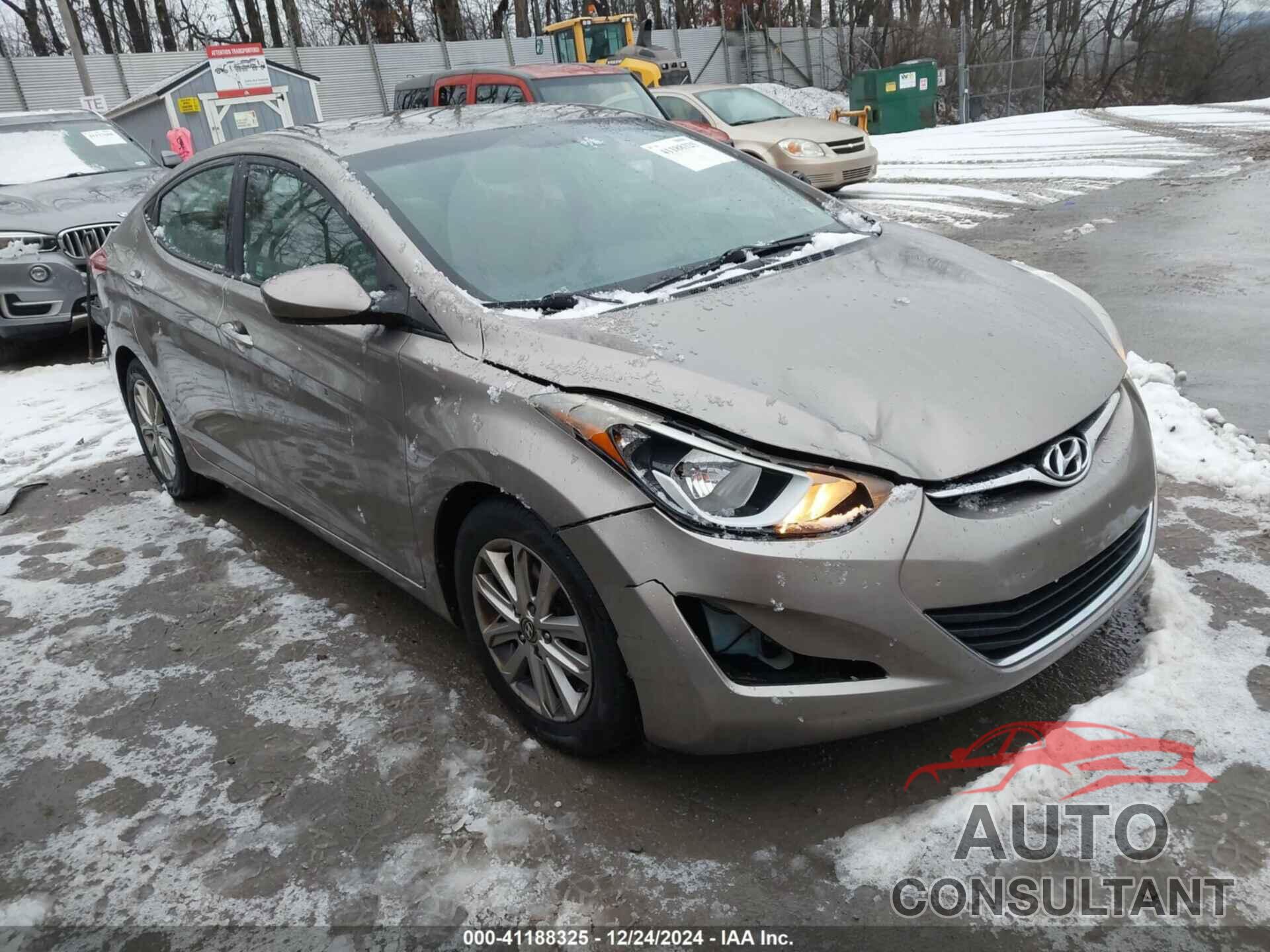 HYUNDAI ELANTRA 2016 - 5NPDH4AE0GH772426