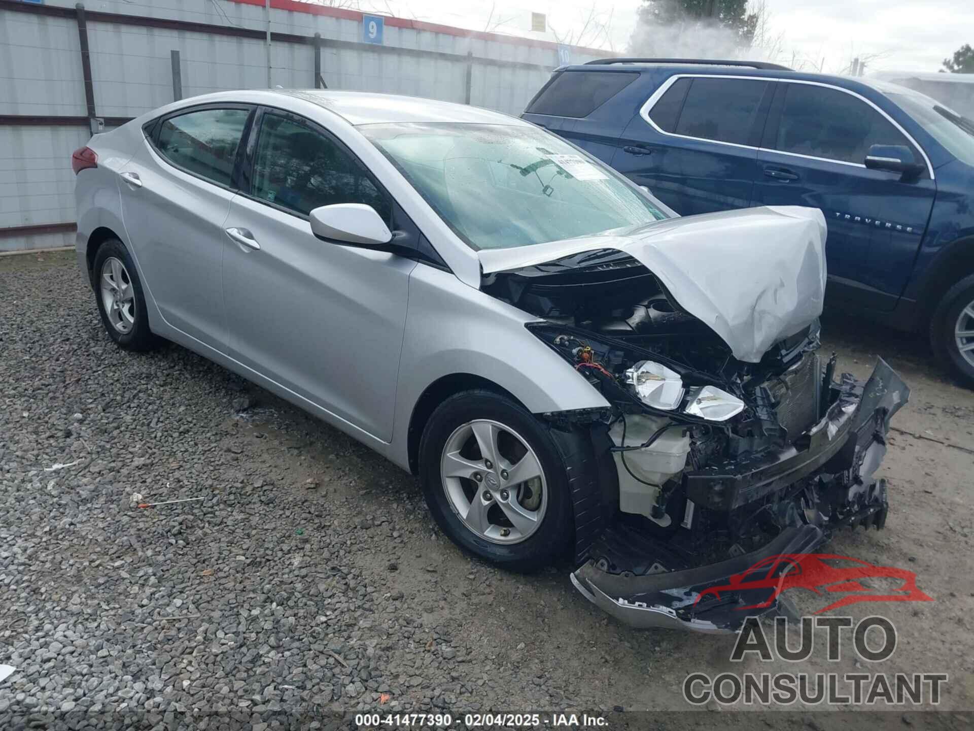HYUNDAI ELANTRA 2015 - KMHDH4AE3FU326903
