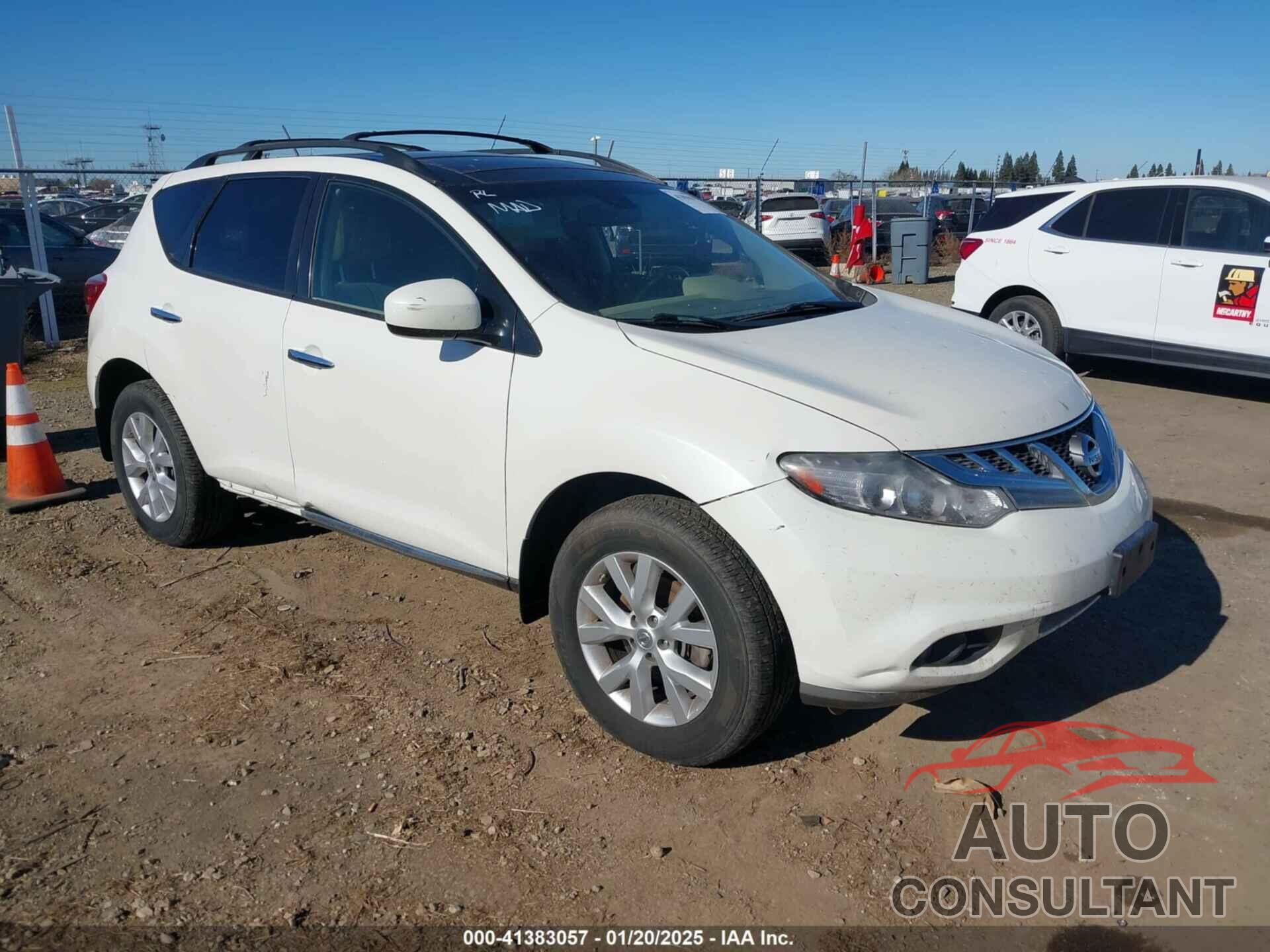 NISSAN MURANO 2014 - JN8AZ1MU9EW411239