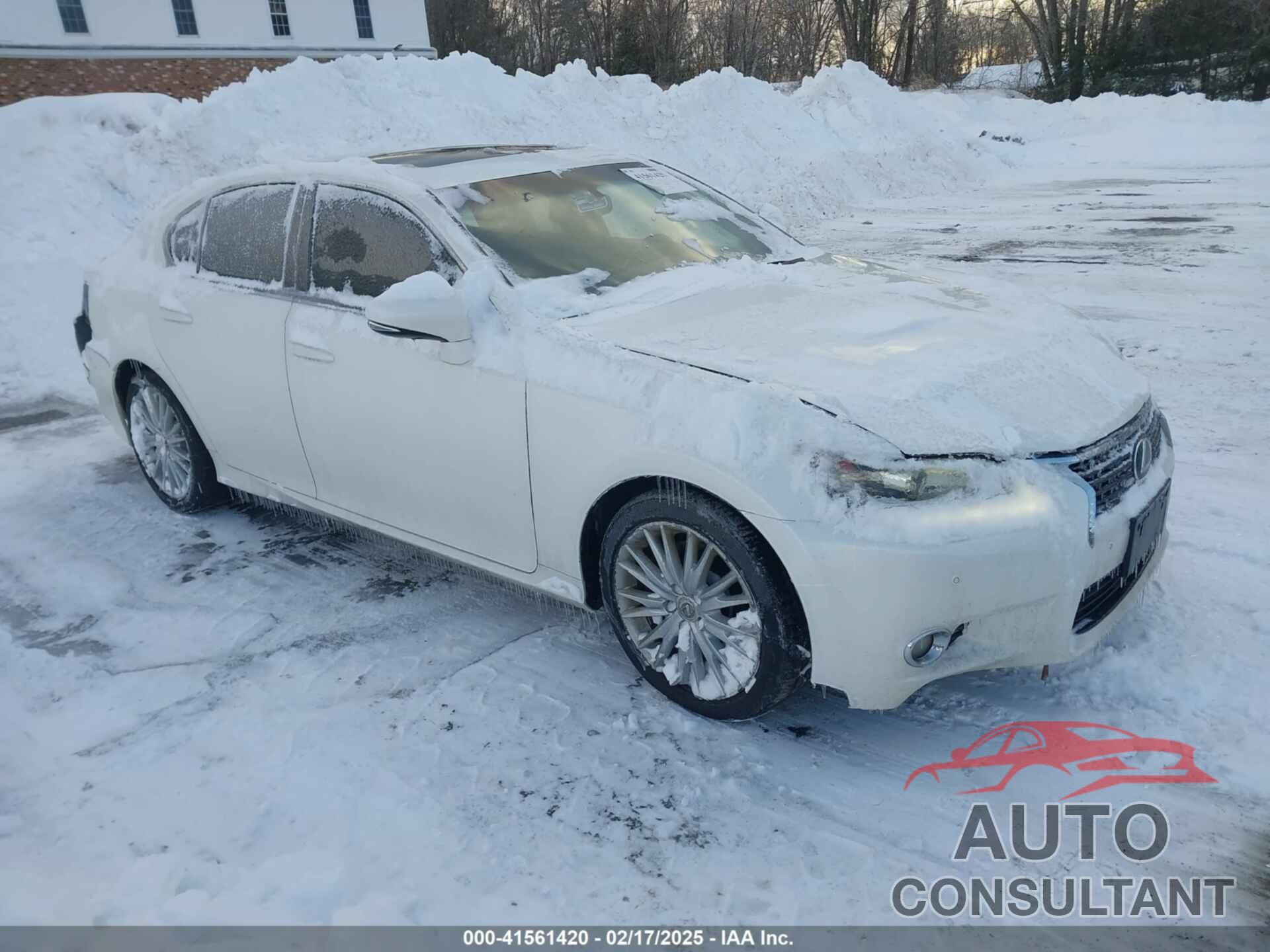 LEXUS GS 2013 - JTHCE1BL9D5005197