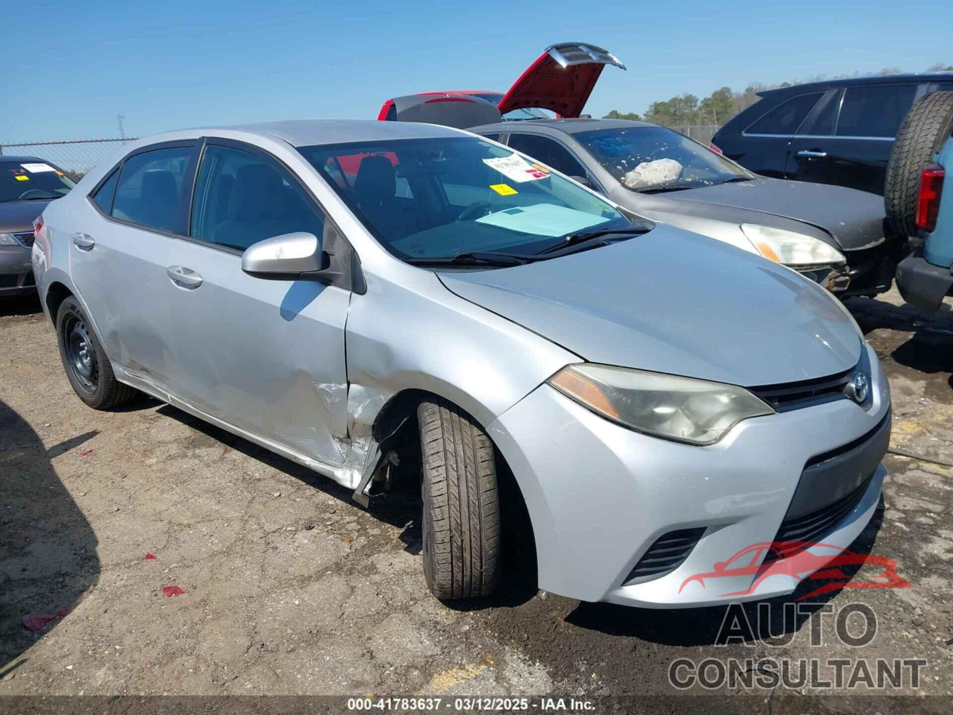 TOYOTA COROLLA 2014 - 5YFBURHE8EP158925