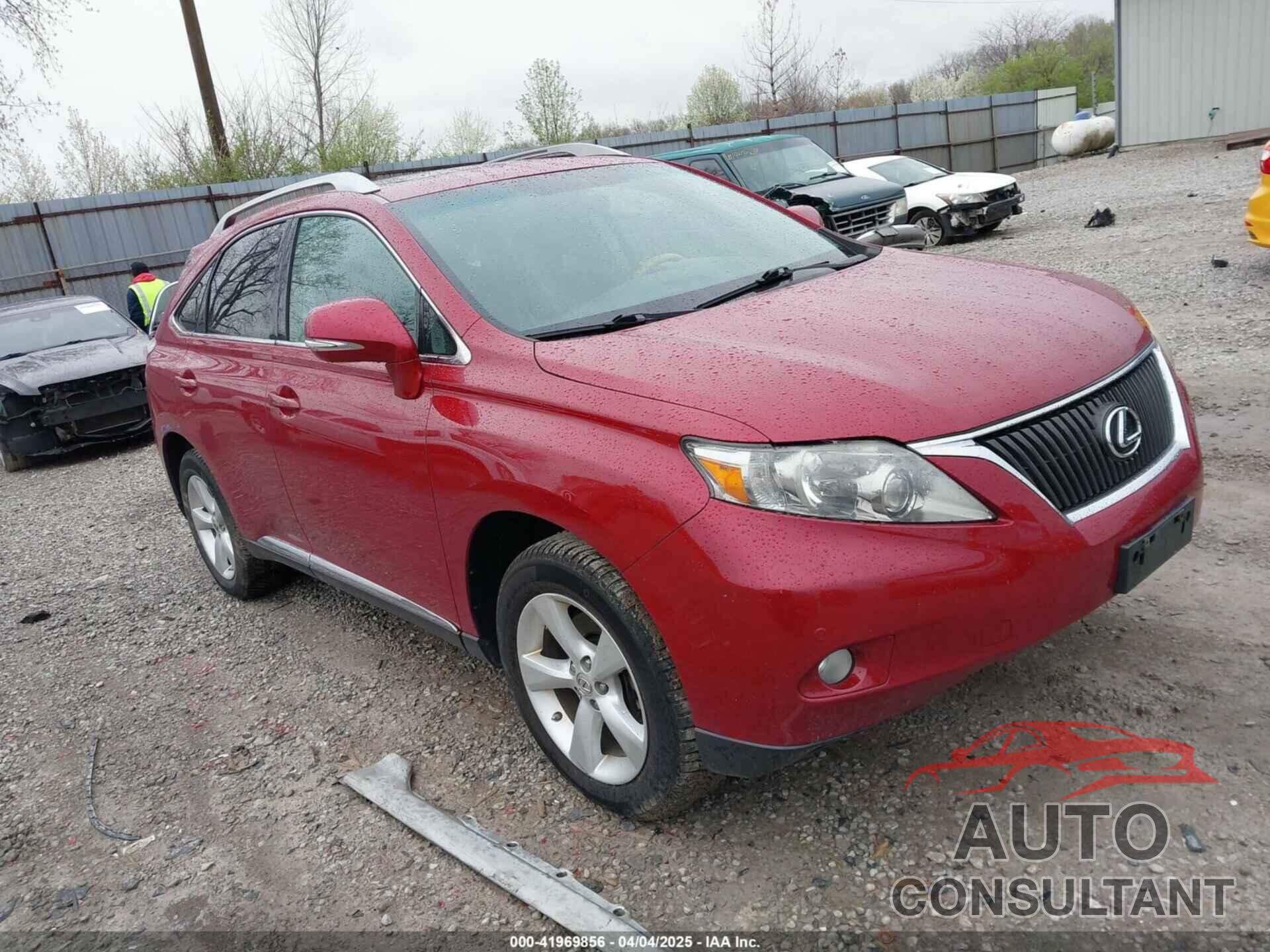LEXUS RX 350 2010 - 2T2BK1BA1AC031646