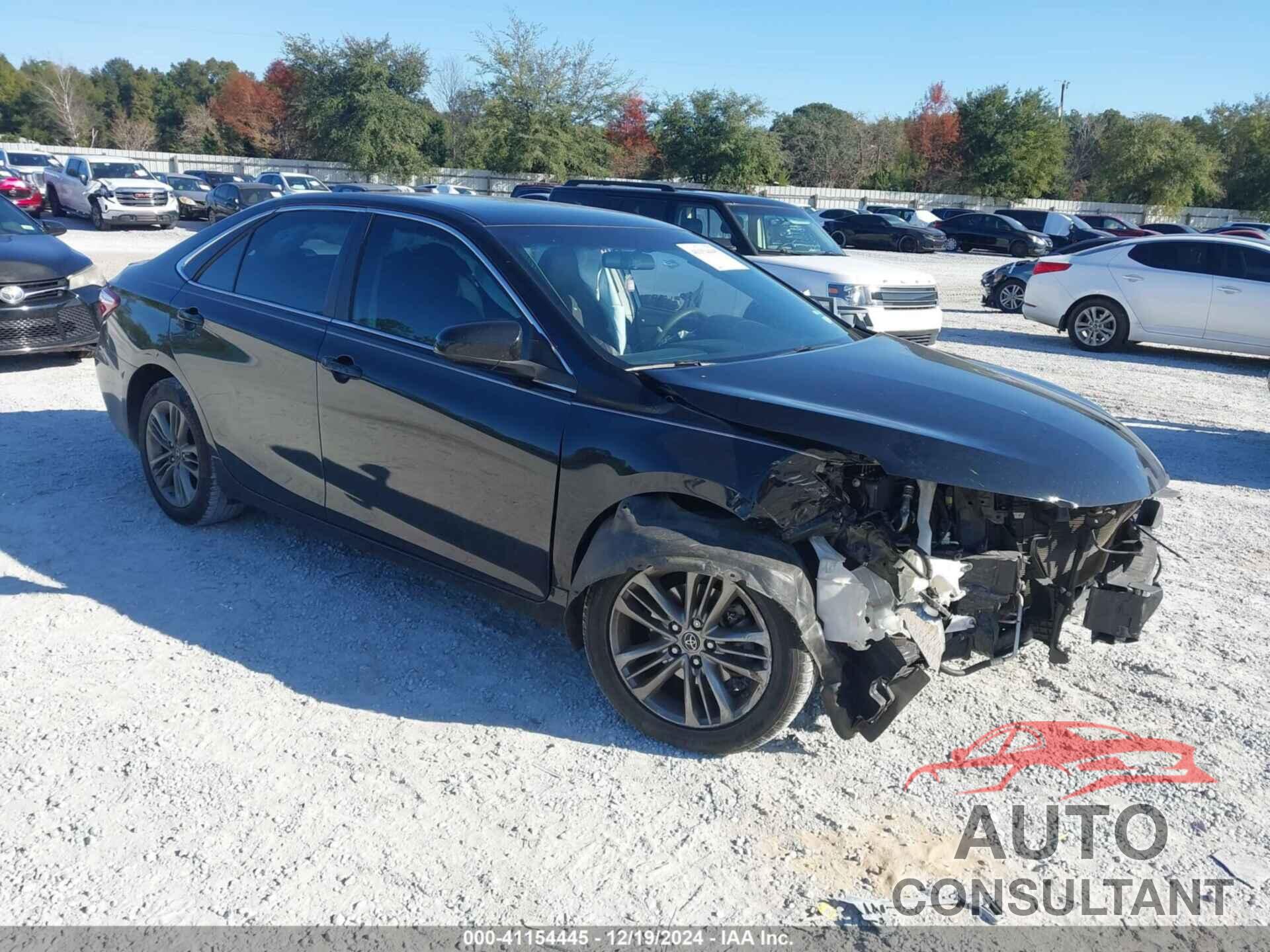TOYOTA CAMRY 2017 - 4T1BF1FK0HU662036