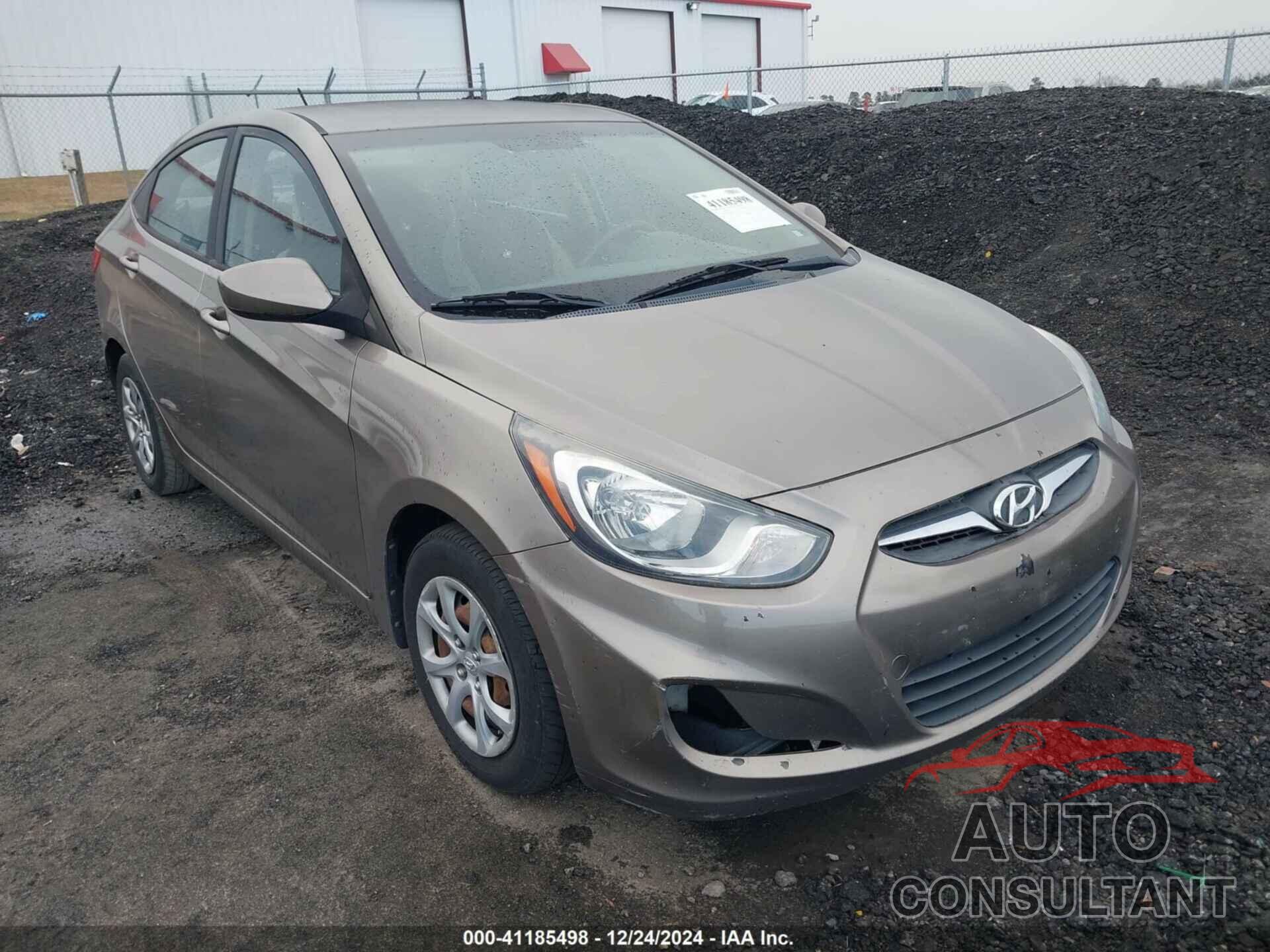 HYUNDAI ACCENT 2013 - KMHCT4AE4DU585388