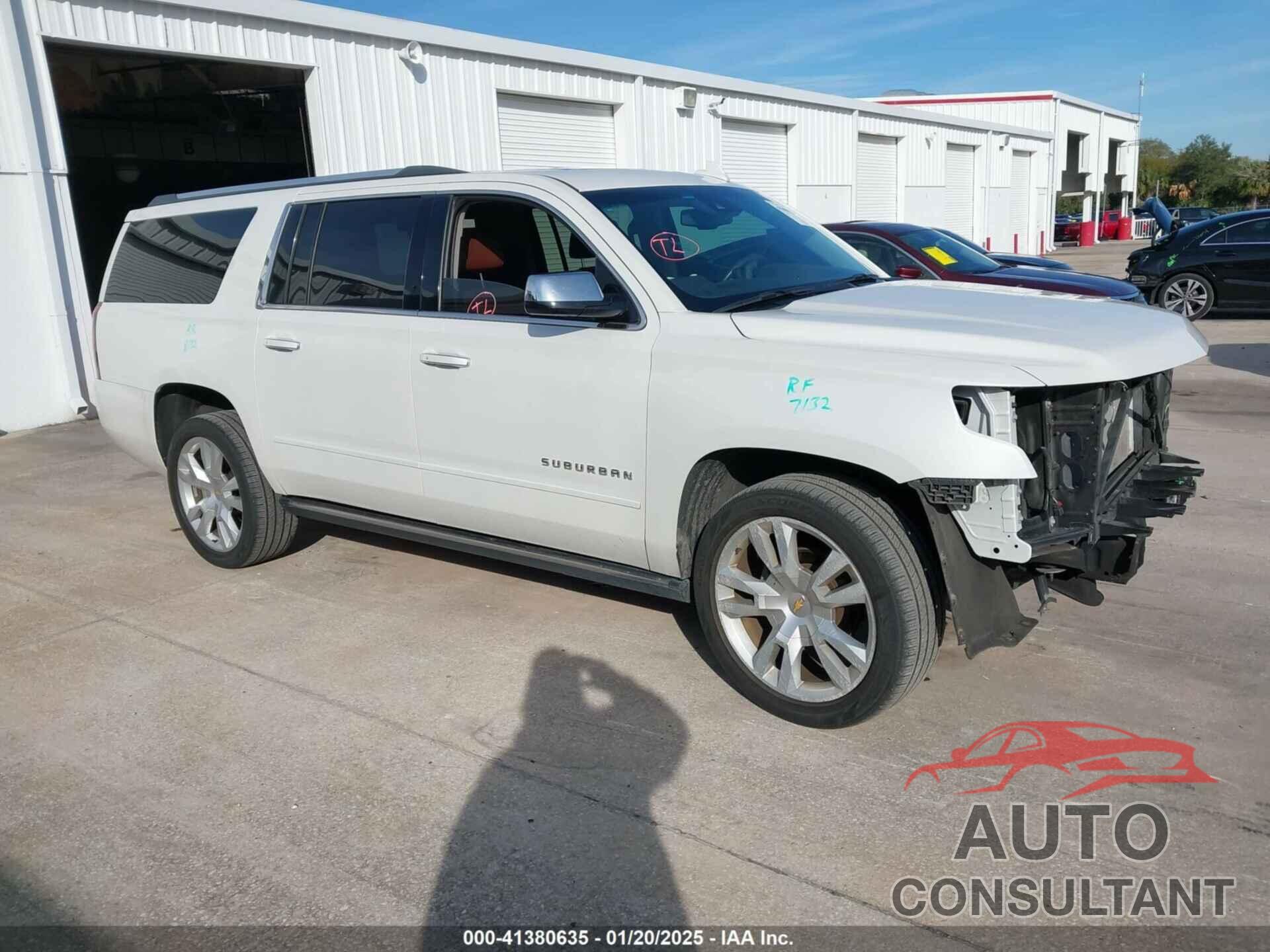 CHEVROLET SUBURBAN 2017 - 1GNSCJKC3HR291346