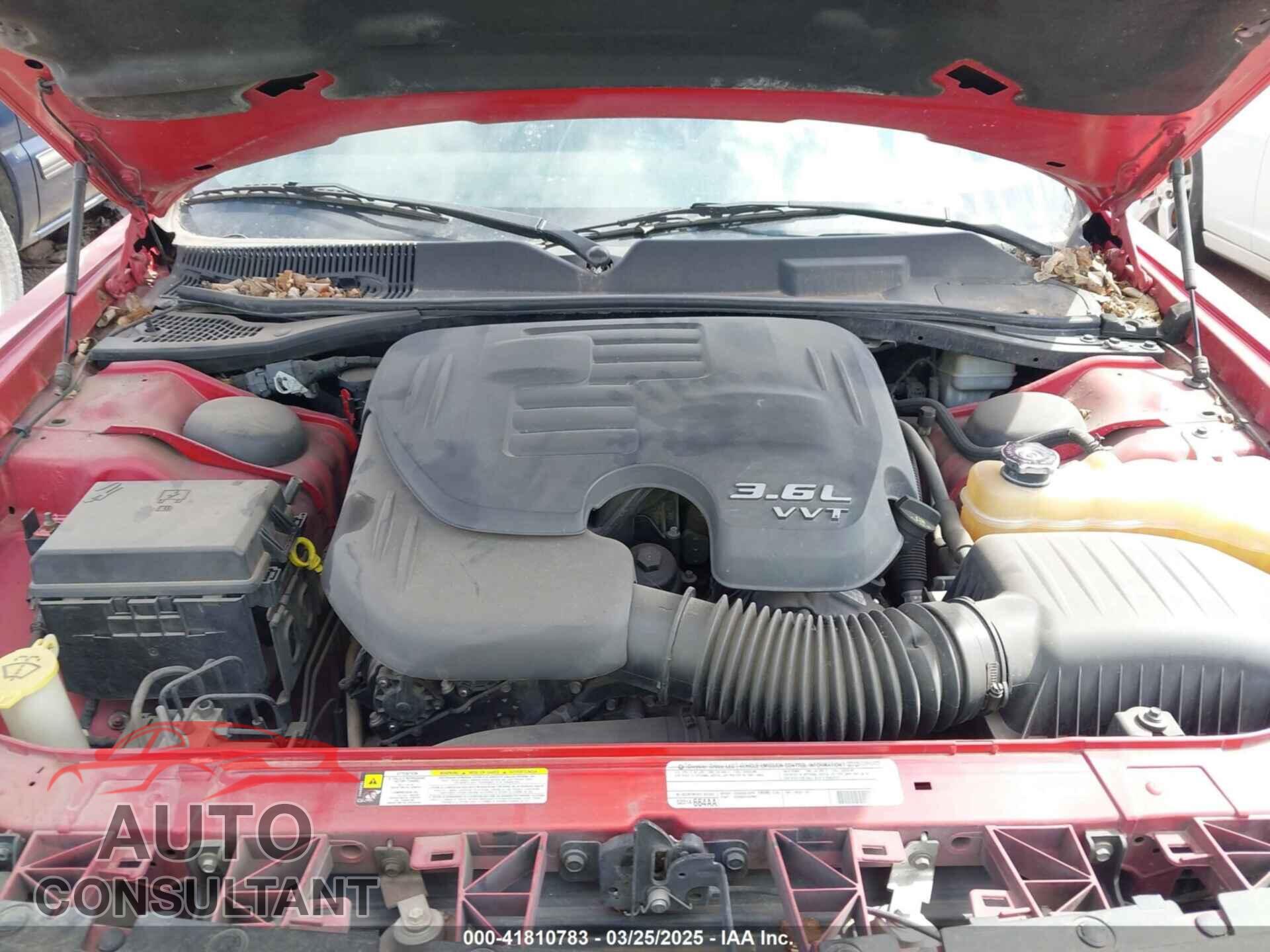 DODGE CHALLENGER 2012 - 2C3CDYAG4CH180843