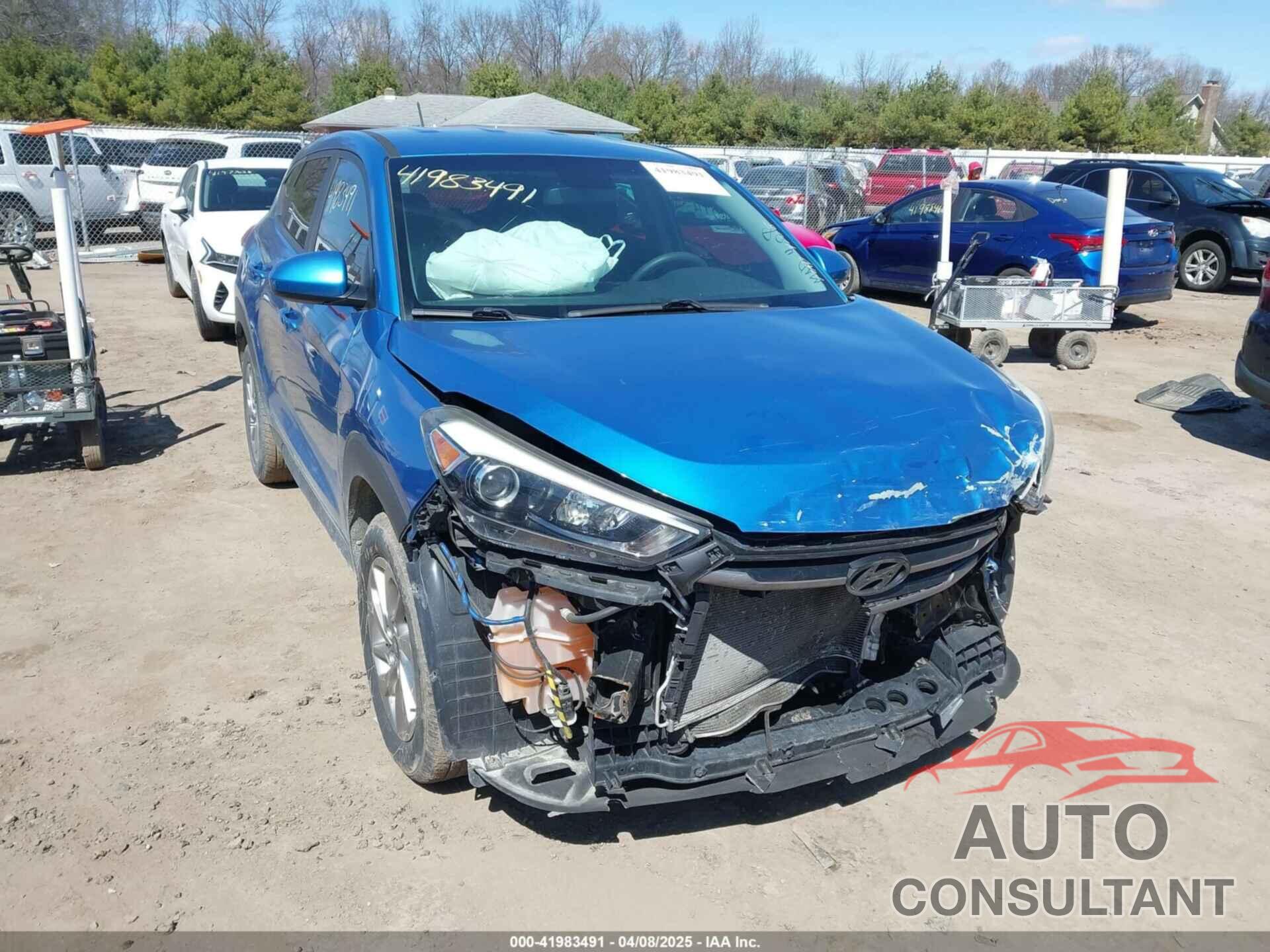 HYUNDAI TUCSON 2016 - KM8J23A45GU181936