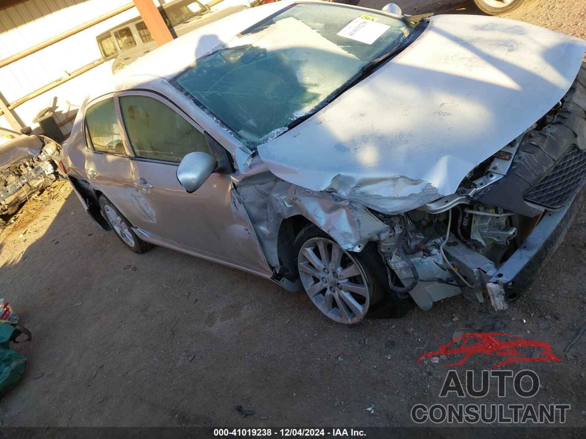 TOYOTA COROLLA 2009 - JTDBL40E69J038004