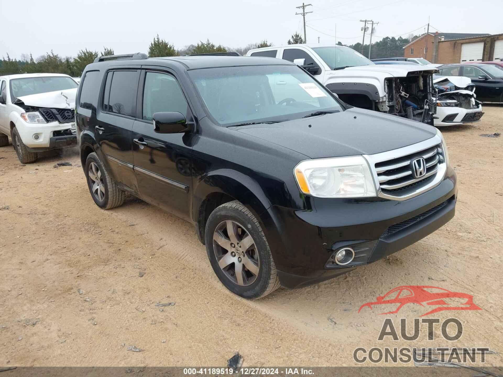 HONDA PILOT 2012 - 5FNYF3H9XCB018579