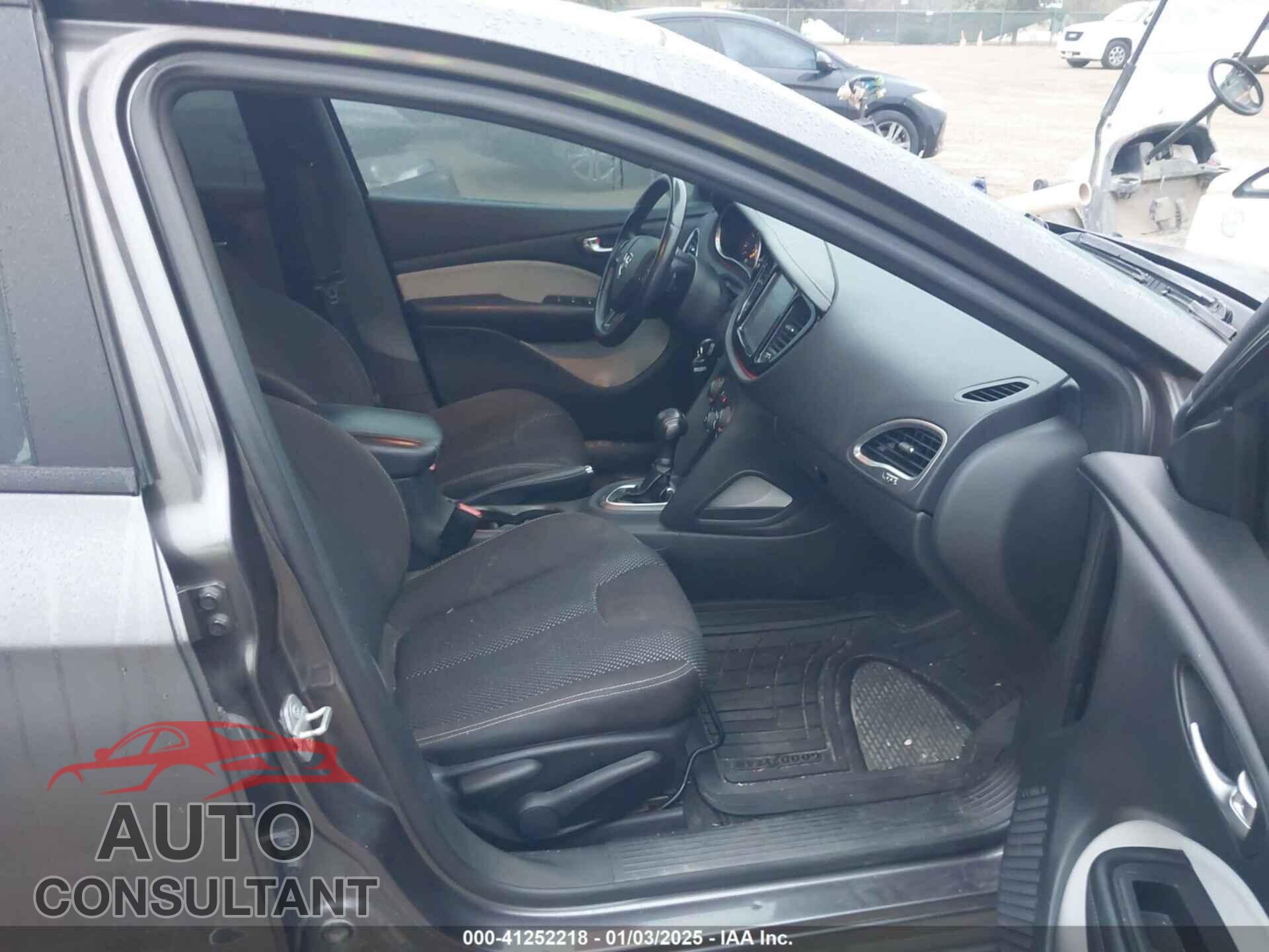 DODGE DART 2015 - 1C3CDFBB7FD404129