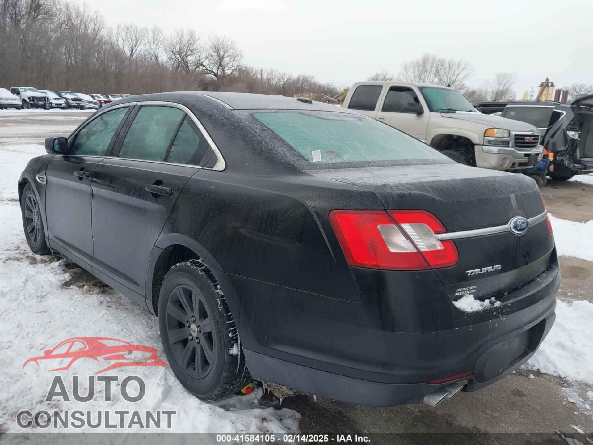 FORD TAURUS 2012 - 1FAHP2DW4CG120426