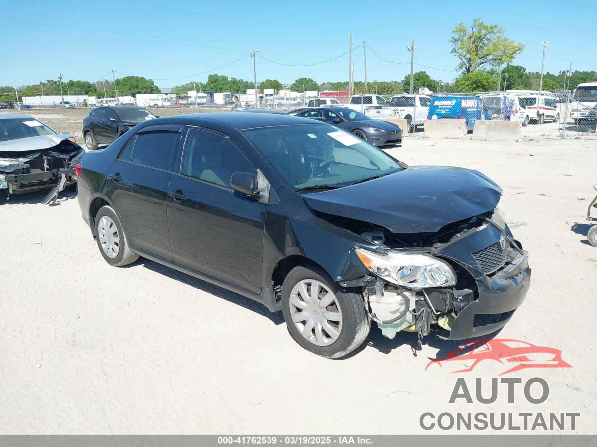 TOYOTA COROLLA 2009 - JTDBL40E199030250