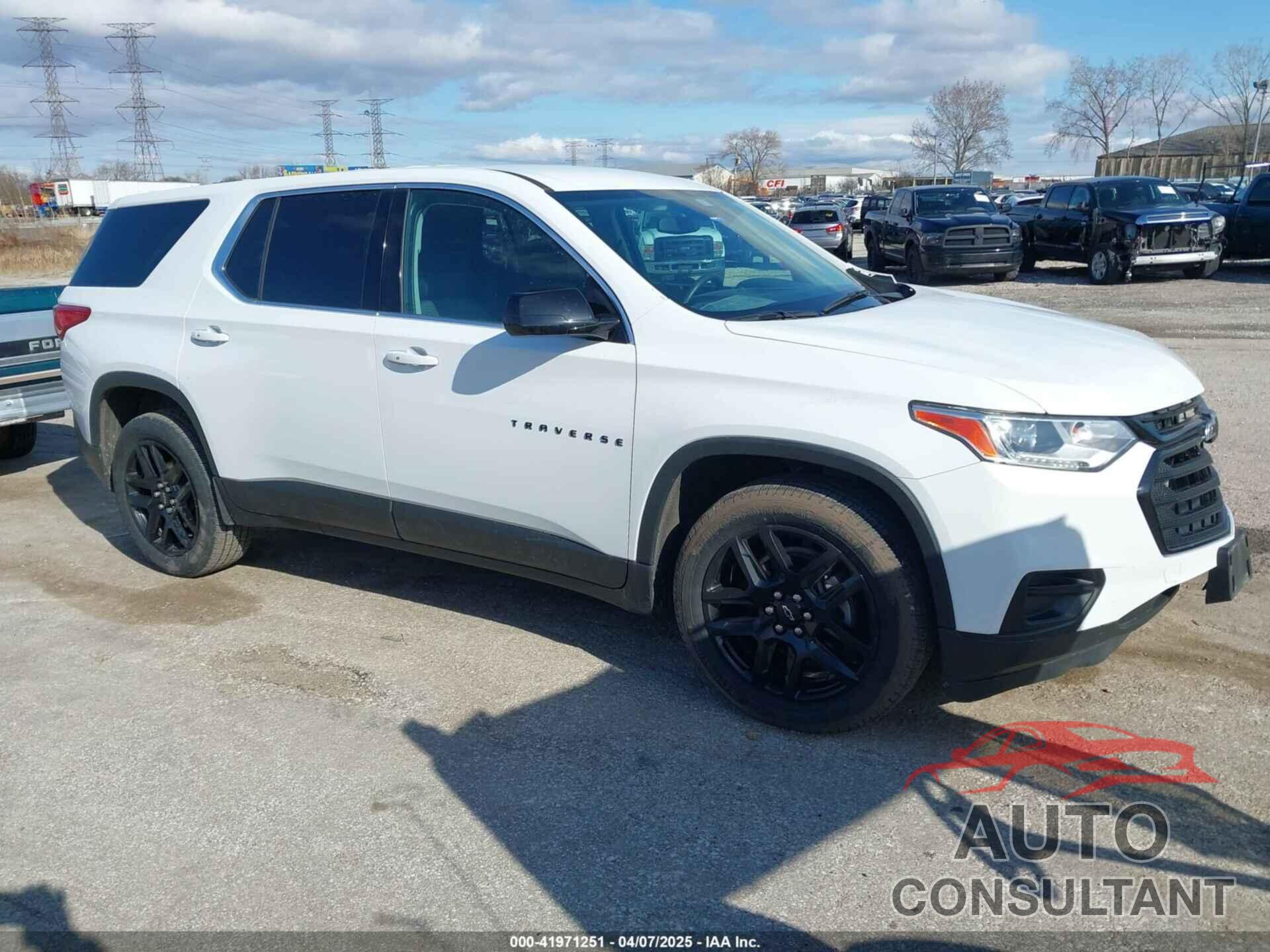 CHEVROLET TRAVERSE 2019 - 1GNERFKW3KJ168123
