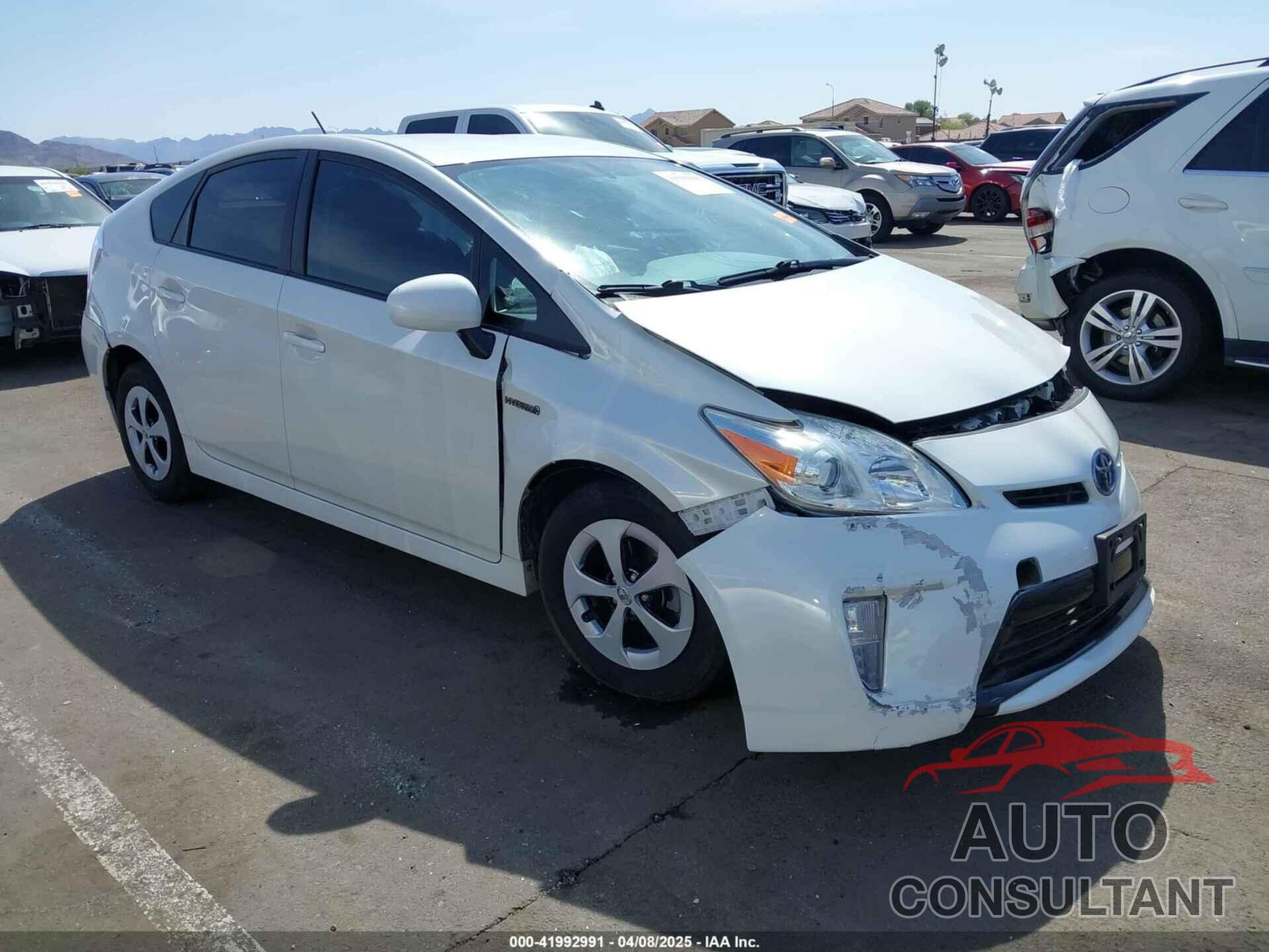 TOYOTA PRIUS 2015 - JTDKN3DU9F0394728