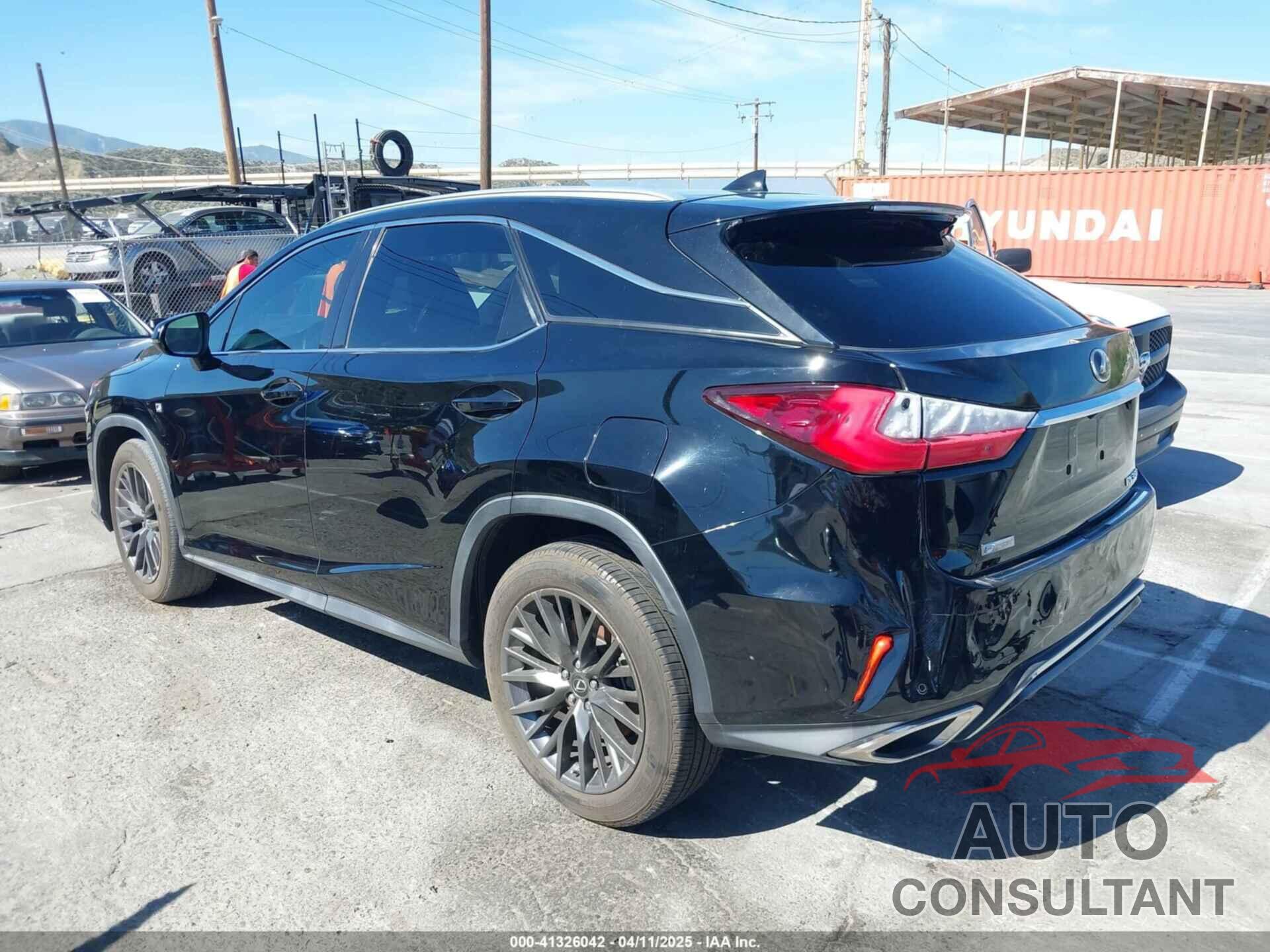 LEXUS RX 350 2017 - 2T2ZZMCA1HC069706