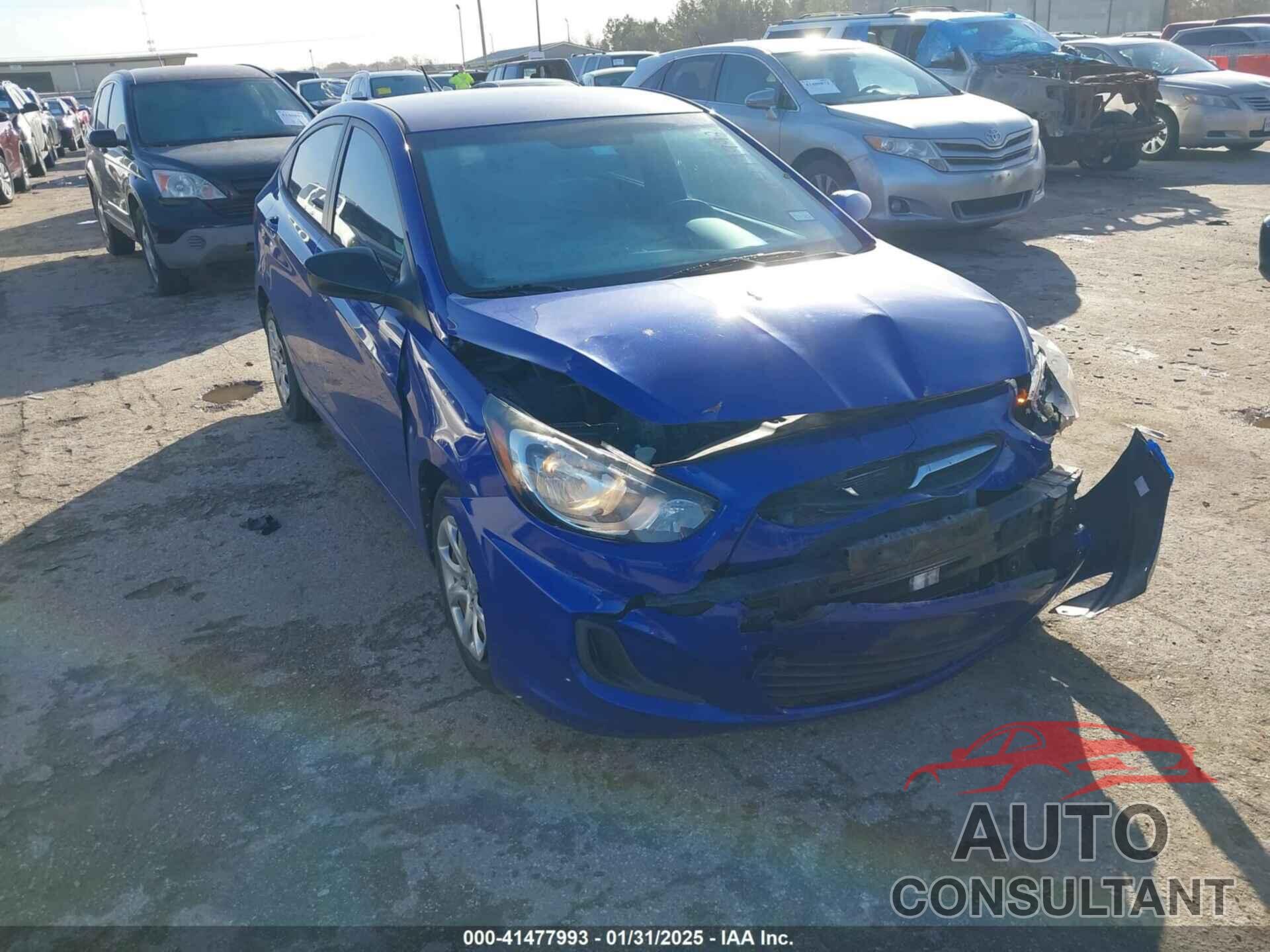 HYUNDAI ACCENT 2013 - KMHCT4AE8DU573258