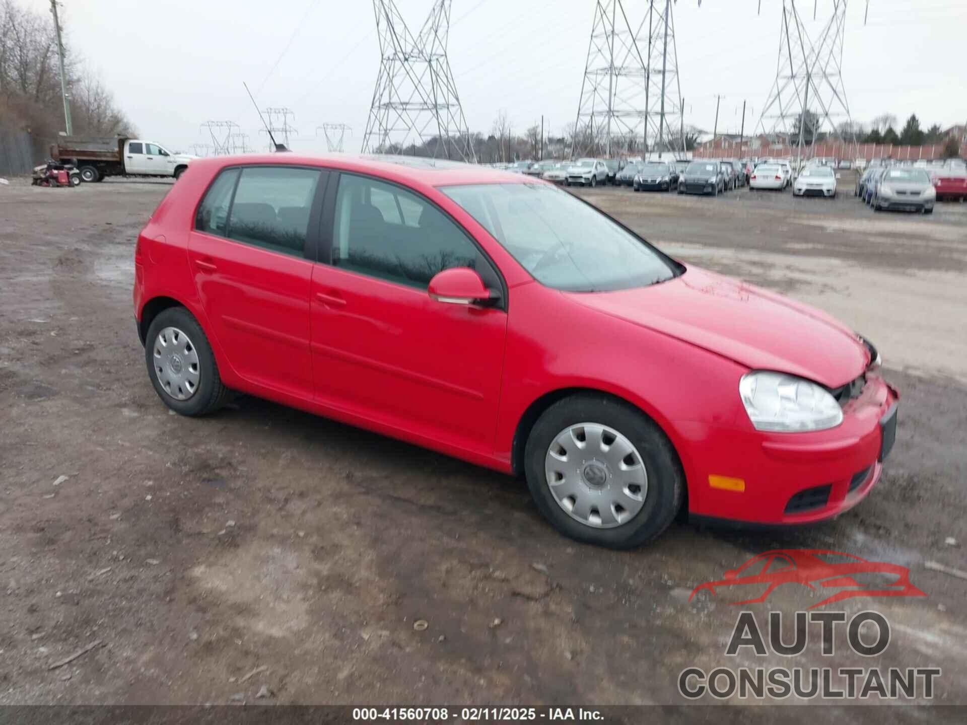 VOLKSWAGEN RABBIT 2009 - WVWDB71K59W118060