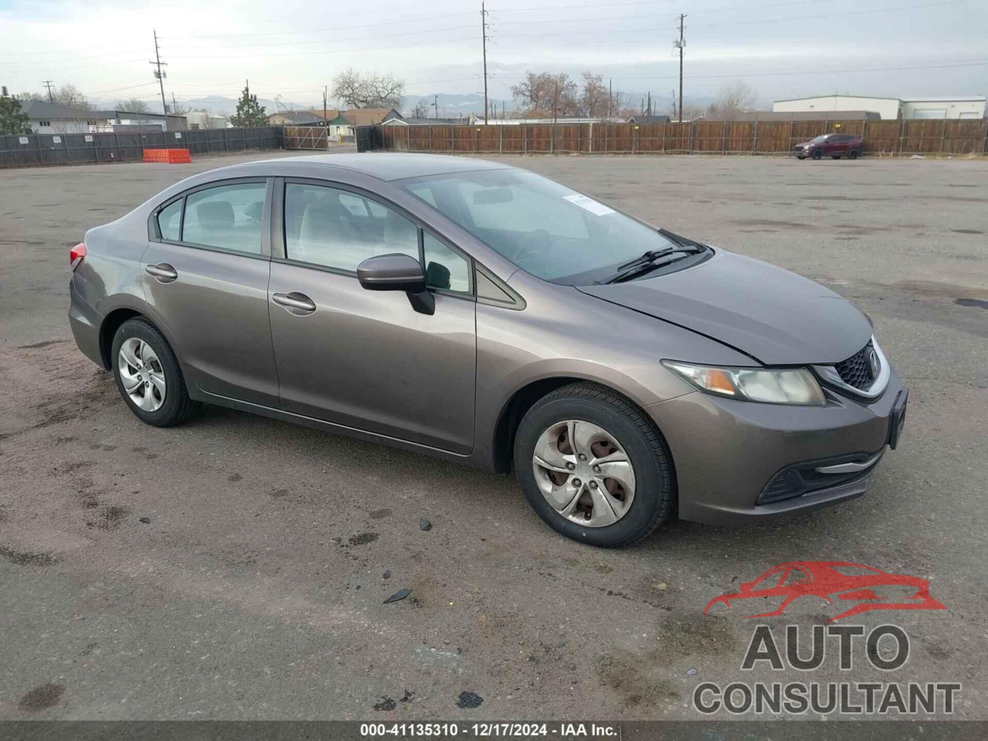 HONDA CIVIC 2014 - 19XFB2F58EE058732
