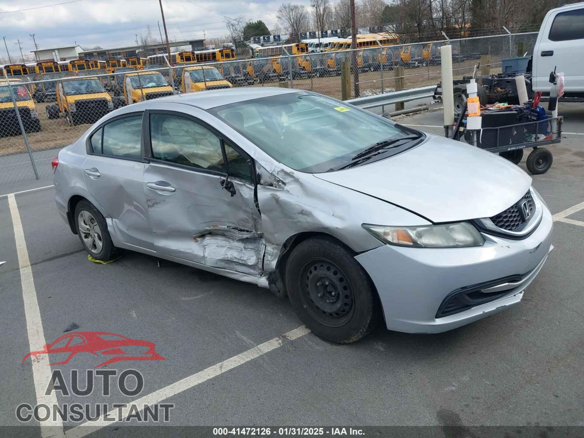 HONDA CIVIC 2013 - 2HGFB2F52DH504569