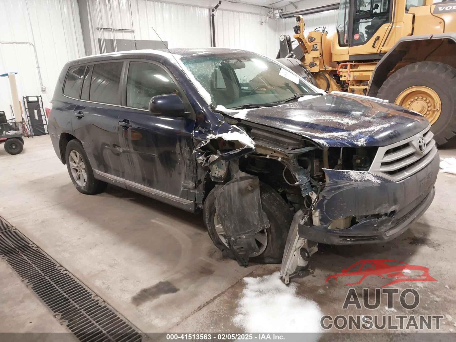 TOYOTA HIGHLANDER 2012 - 5TDBK3EH8CS151107