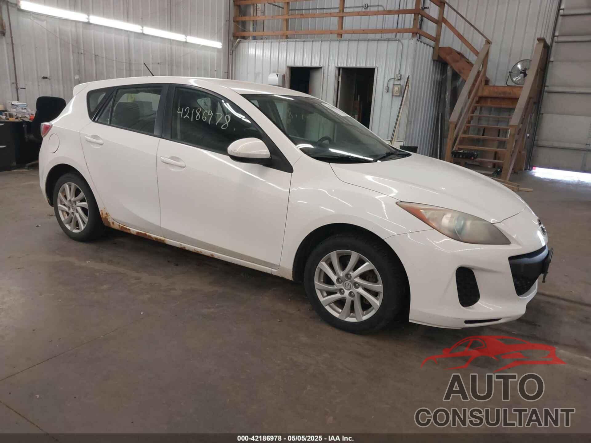 MAZDA MAZDA3 2012 - JM1BL1L7XC1594111