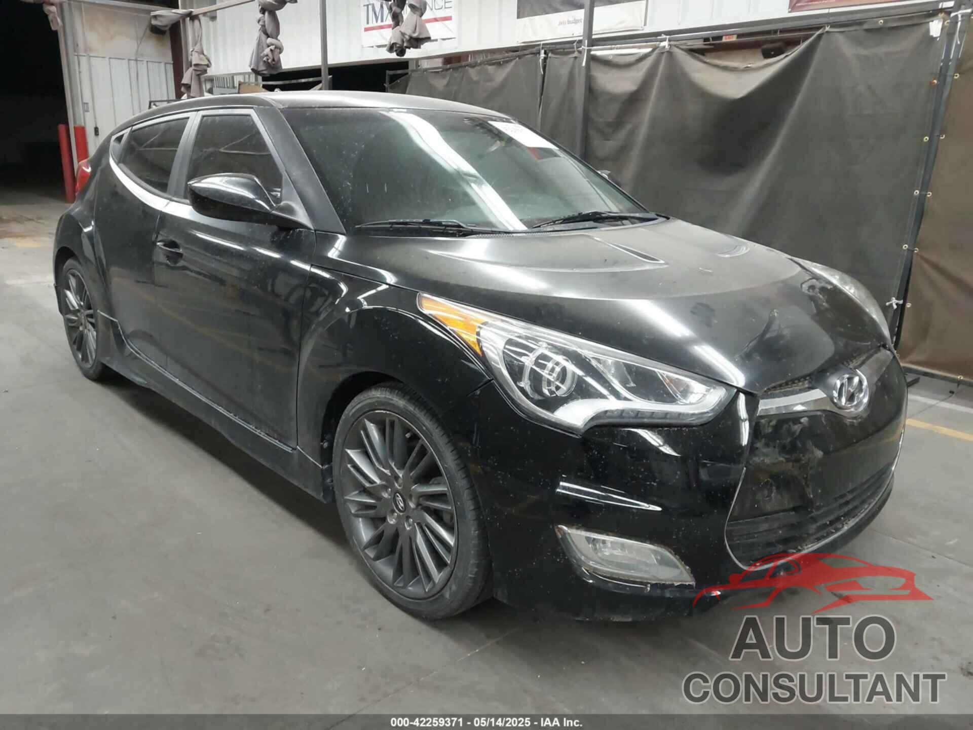HYUNDAI VELOSTER 2013 - KMHTC6AD7DU134751
