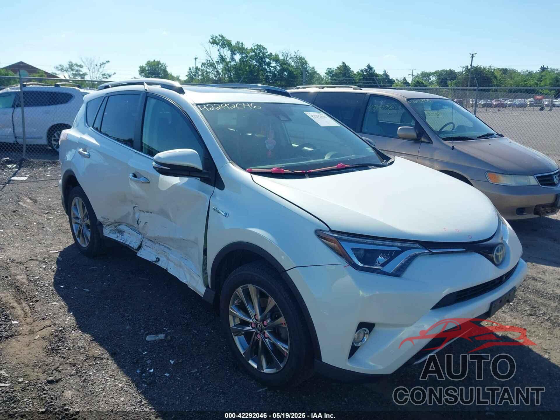 TOYOTA RAV4 HYBRID 2017 - JTMDJREV1HD106047