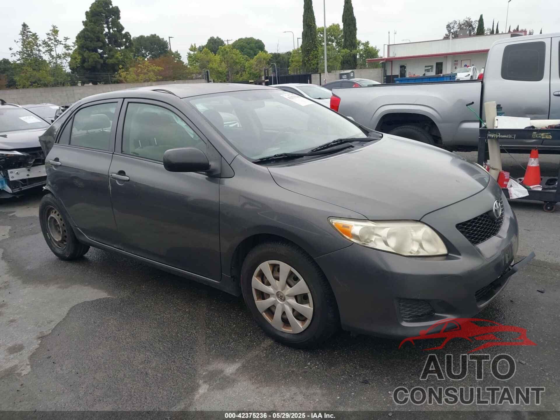 TOYOTA COROLLA 2009 - JTDBL40EX99041778