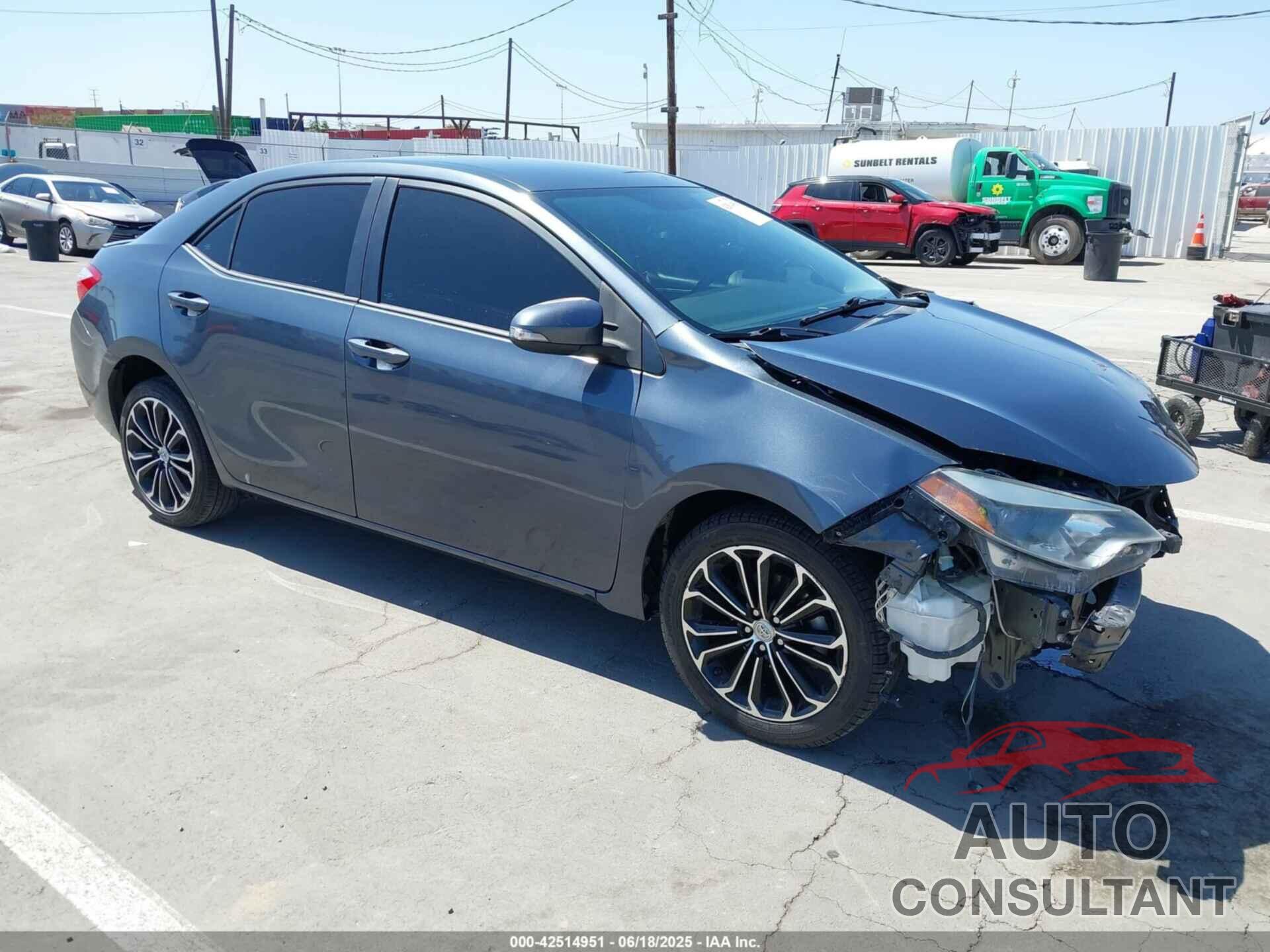 TOYOTA COROLLA 2015 - 5YFBURHE9FP255911