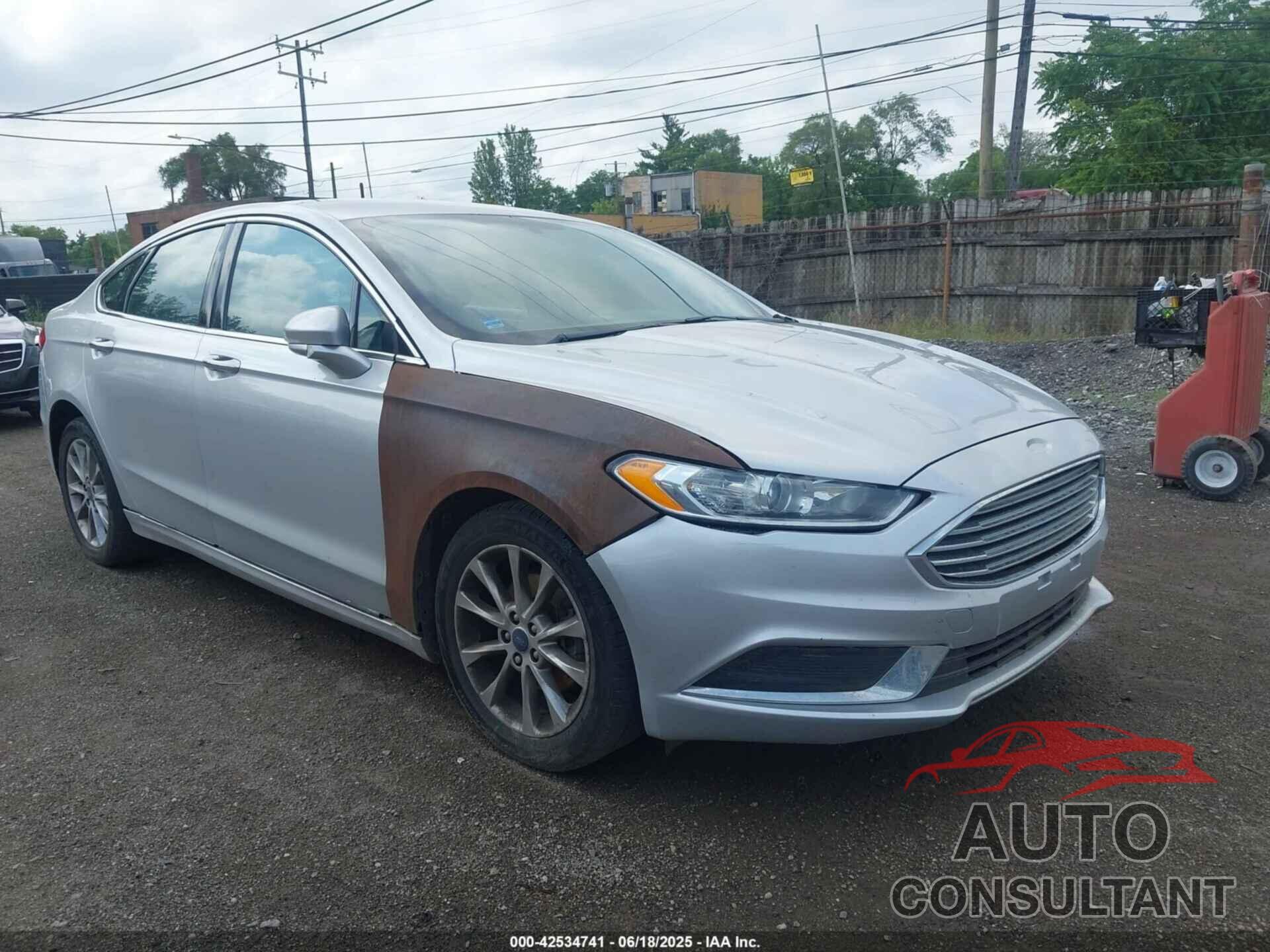 FORD FUSION 2017 - 3FA6P0HDXHR341842