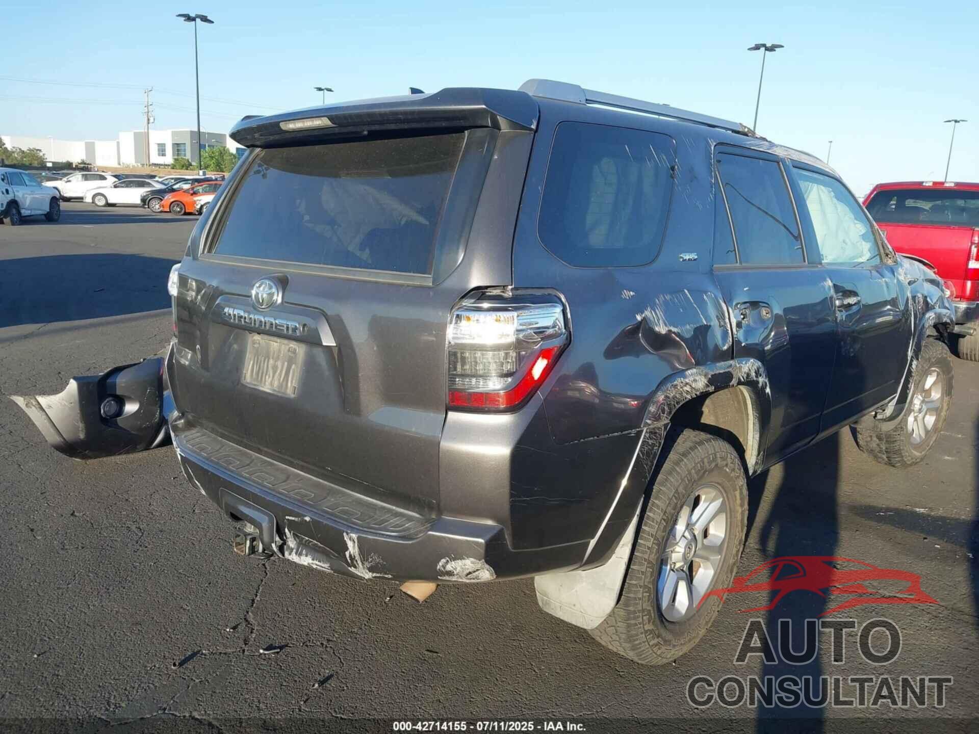 TOYOTA 4RUNNER 2016 - JTEBU5JR1G5389604