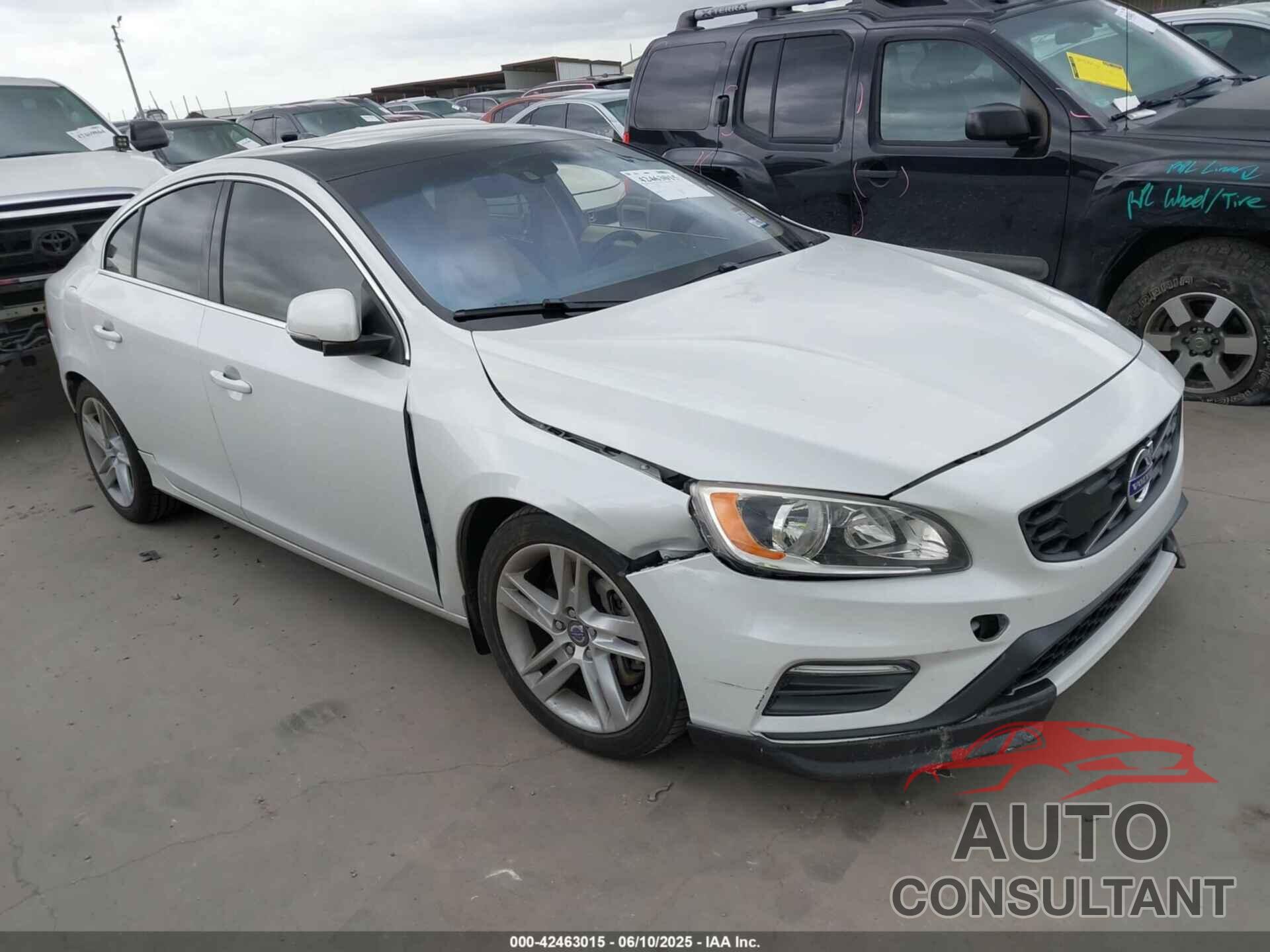 VOLVO S60 2014 - YV1612FS3E2283804