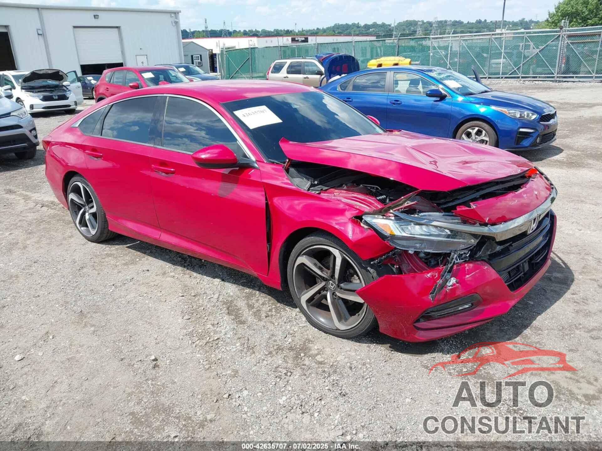 HONDA ACCORD 2018 - 1HGCV1F30JA218975