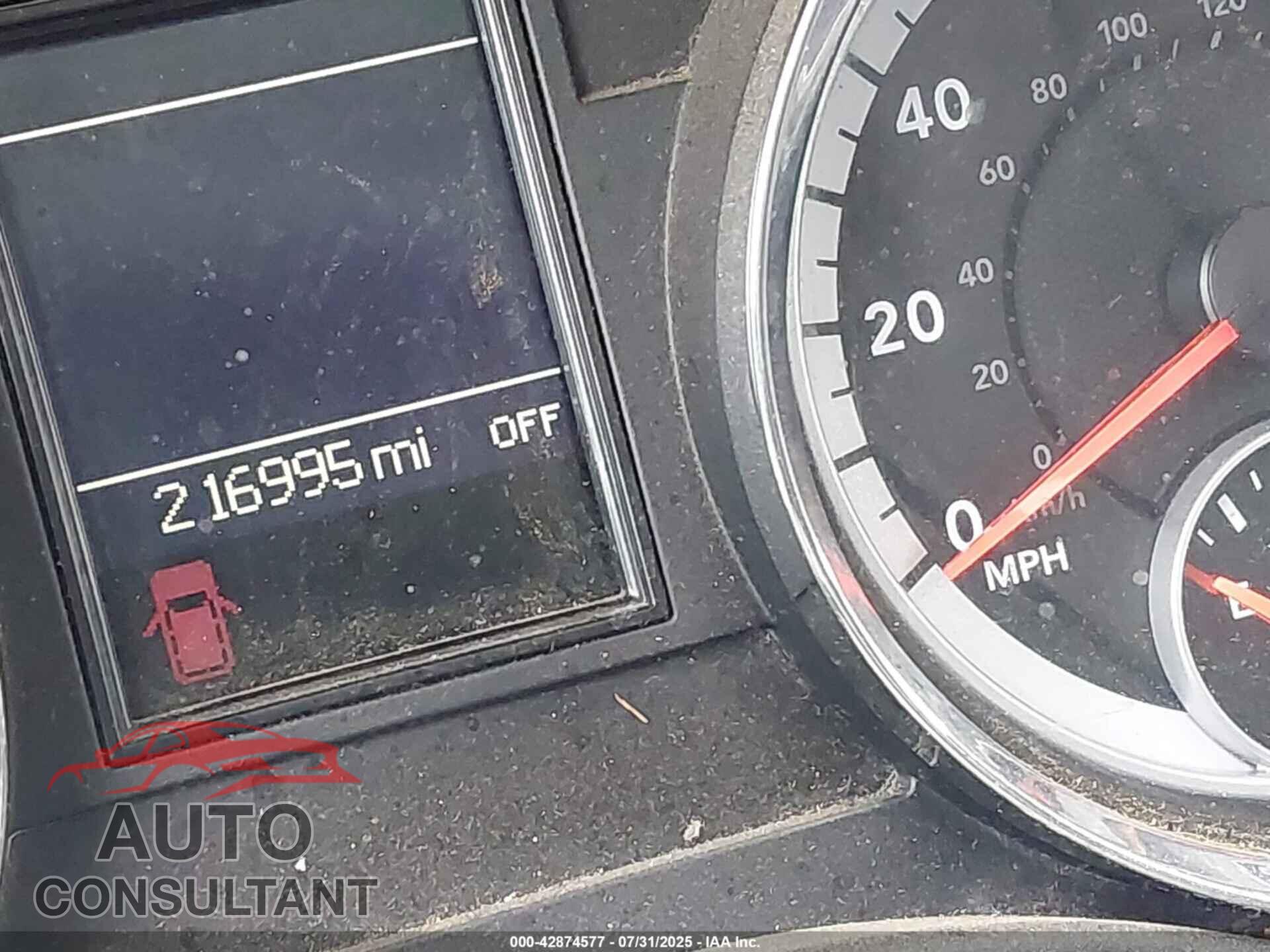 DODGE DURANGO 2013 - 1C4SDJDTXDC540791