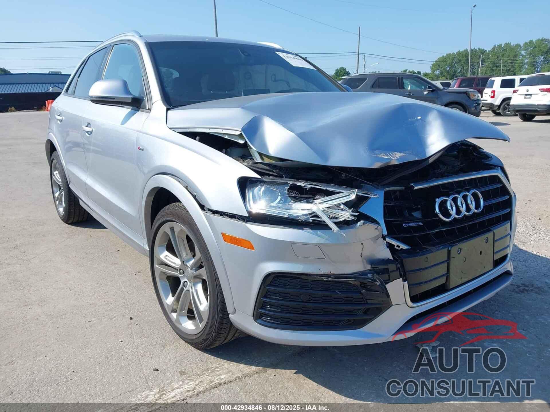AUDI Q3 2018 - WA1ECCFS7JR024147