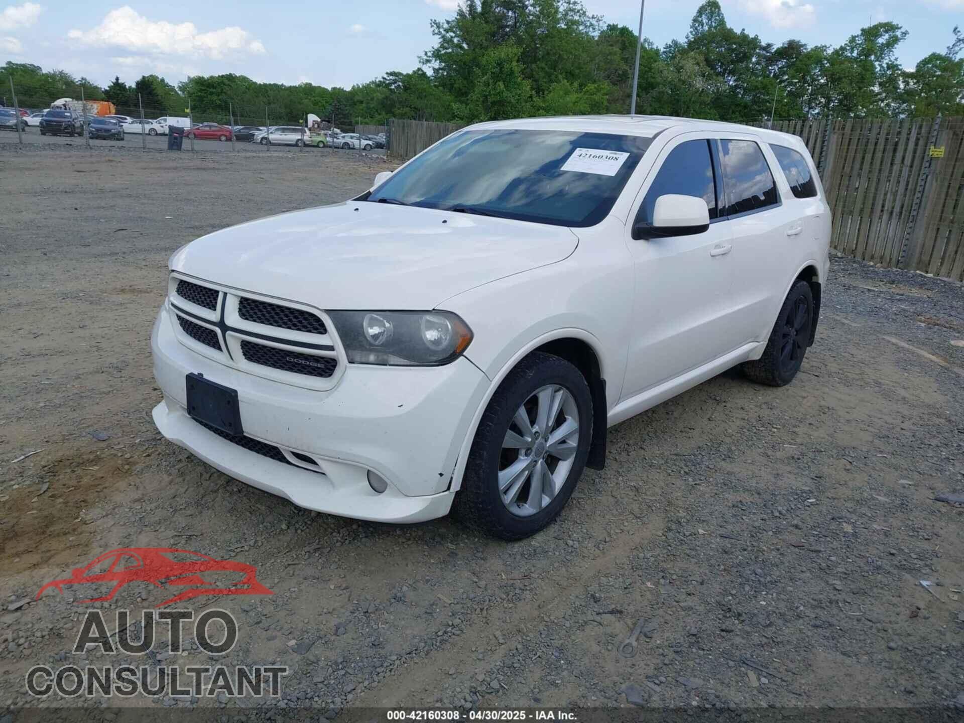 DODGE DURANGO 2011 - 1D4RE3GG0BC733537