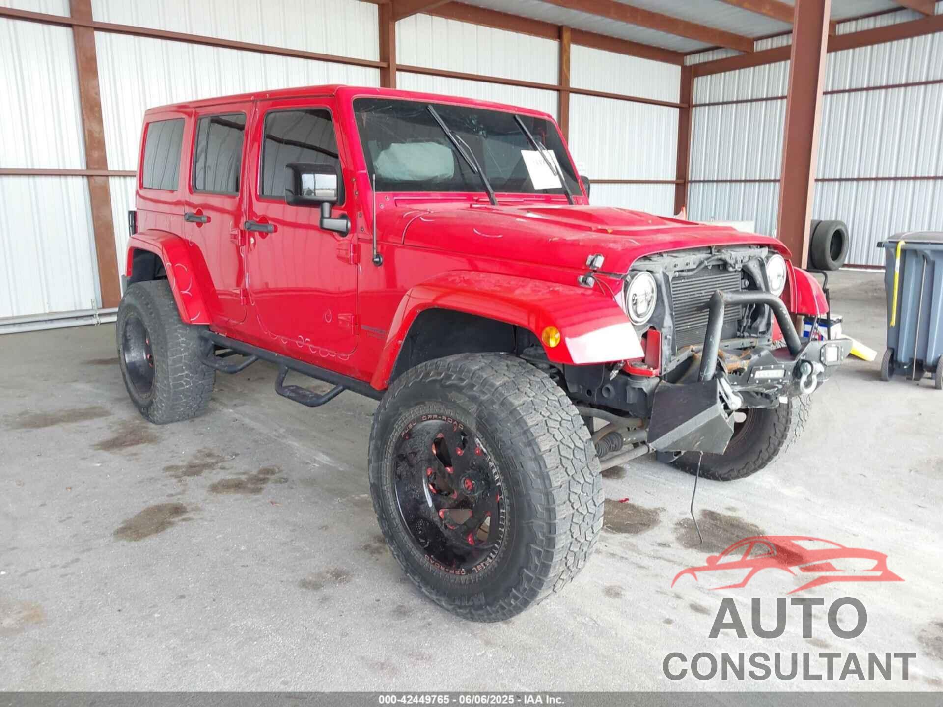 JEEP WRANGLER UNLIMITED 2015 - 1C4BJWEG6FL756969