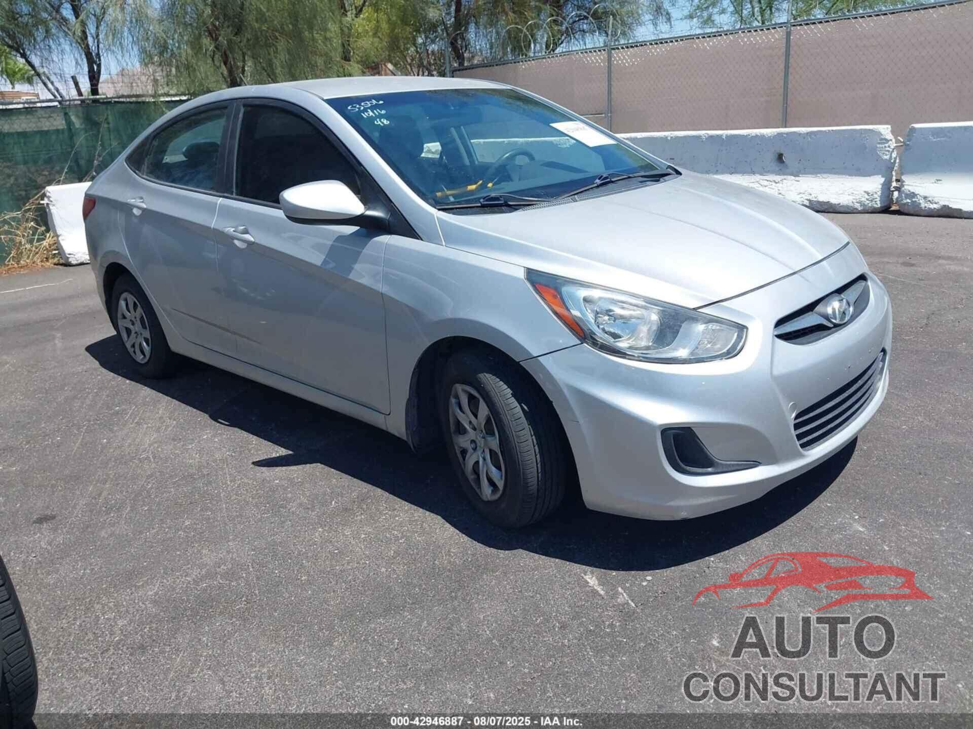 HYUNDAI ACCENT 2012 - KMHCT4AE1CU160550