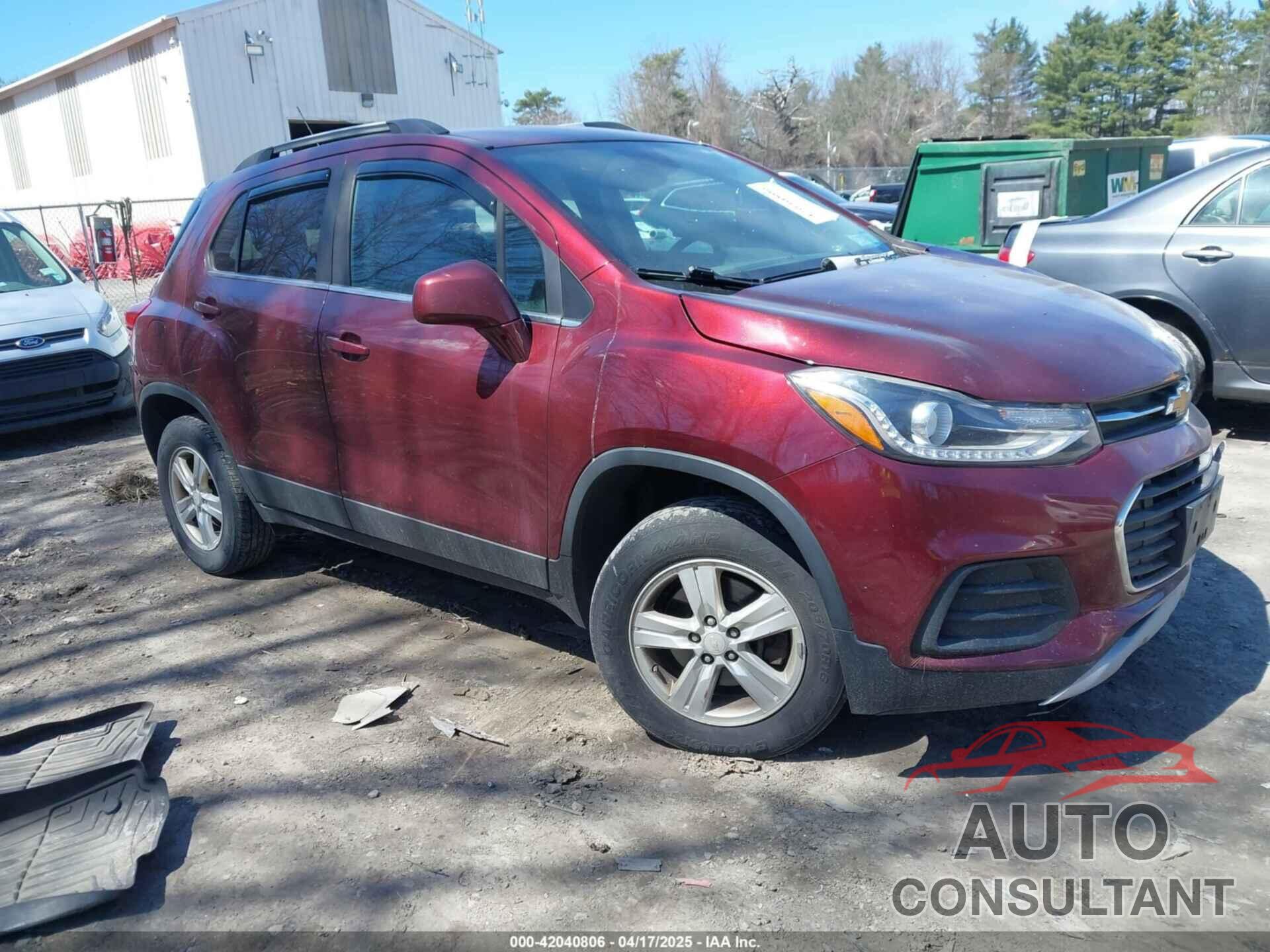 CHEVROLET TRAX 2017 - 3GNCJPSB2HL169296