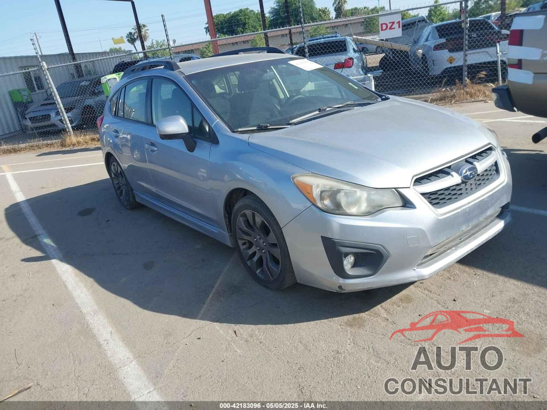 SUBARU IMPREZA 2013 - JF1GPAL6XDH204690