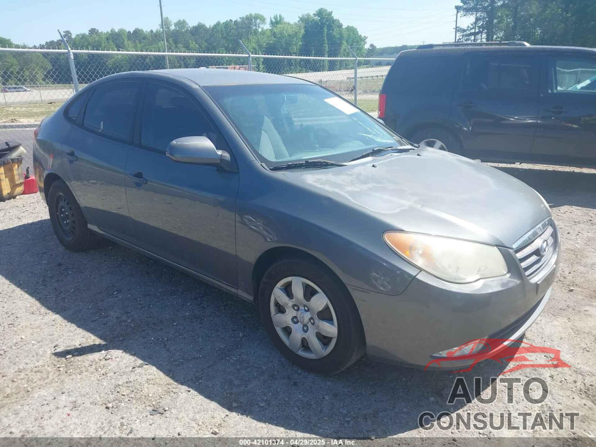 HYUNDAI ELANTRA 2009 - KMHDU46D49U617653