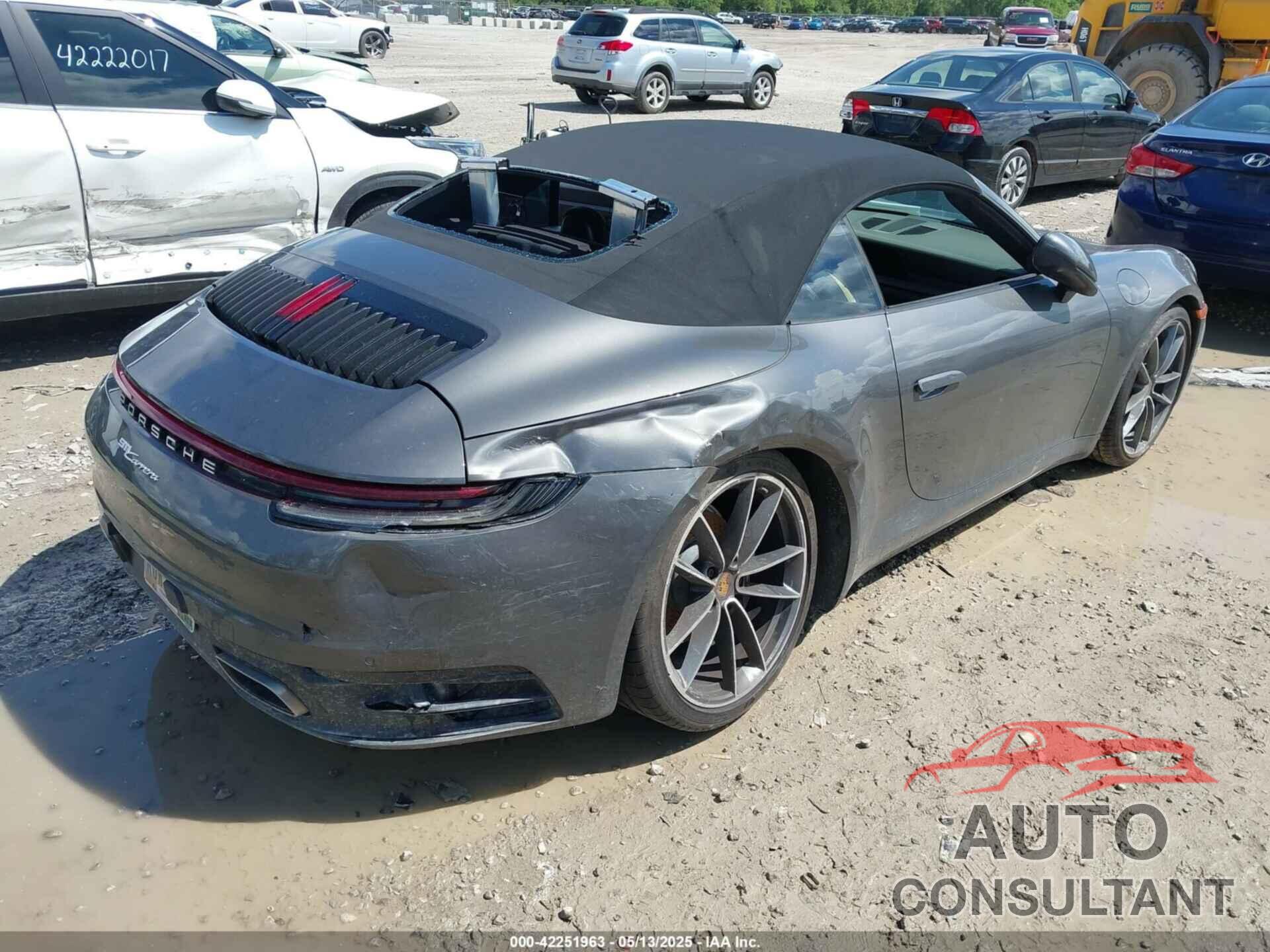PORSCHE 911 2022 - WP0CA2A98NS236295