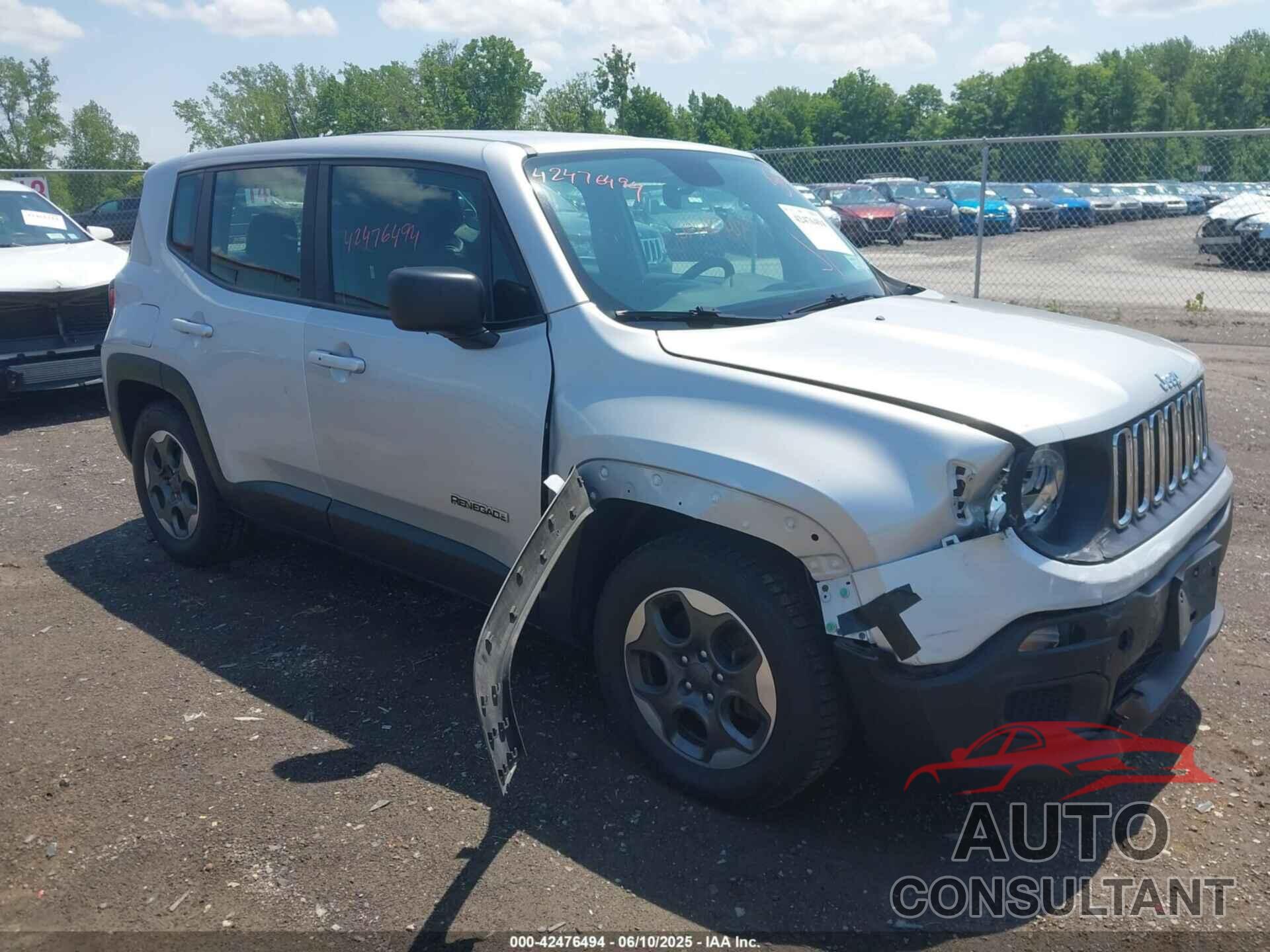 JEEP RENEGADE 2016 - ZACCJAAT7GPC78519