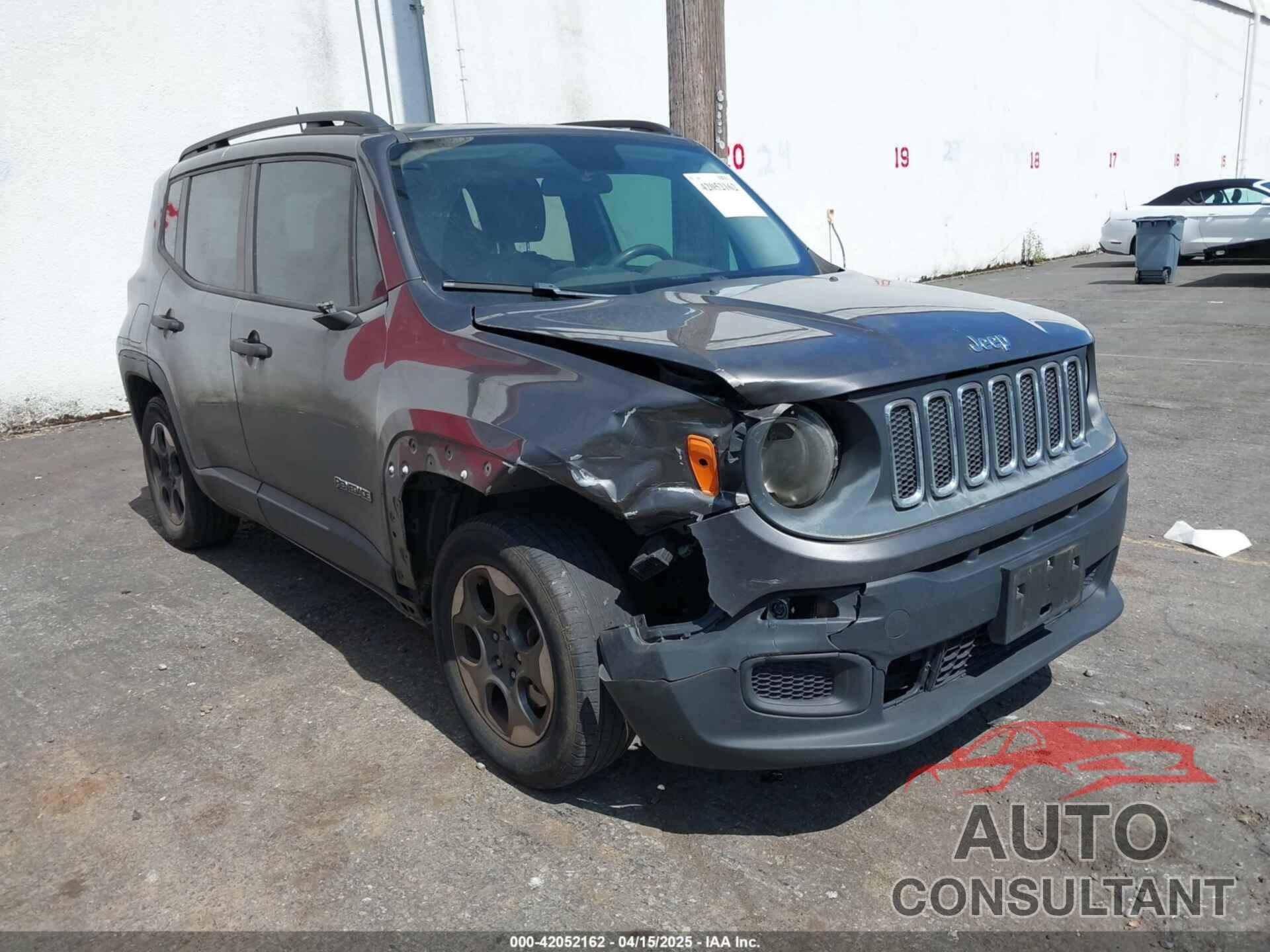 JEEP RENEGADE 2016 - ZACCJAAW4GPE40830