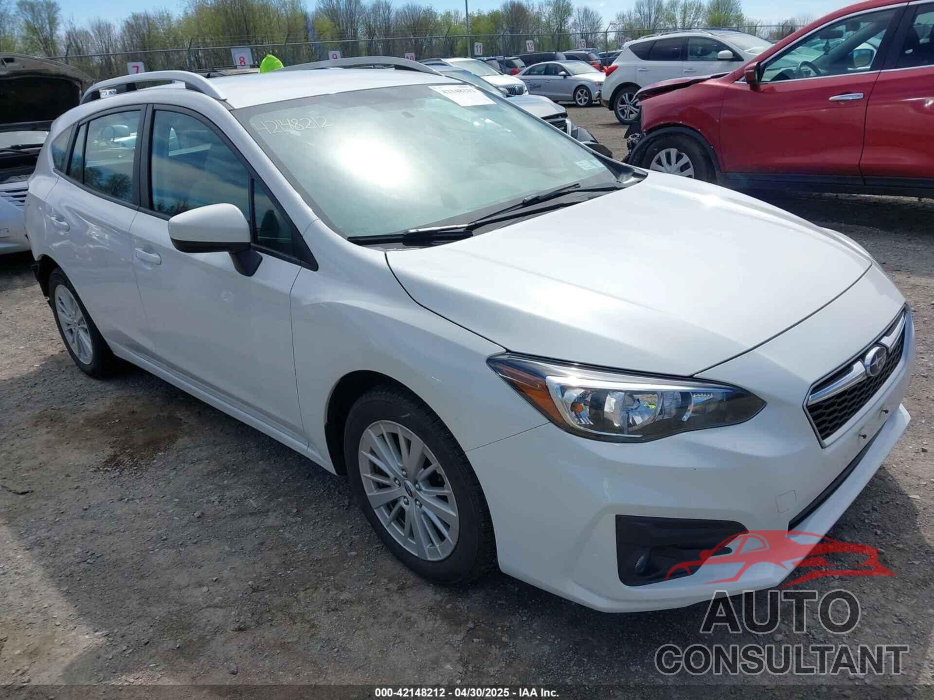 SUBARU IMPREZA 2018 - 4S3GTAD66J3719621